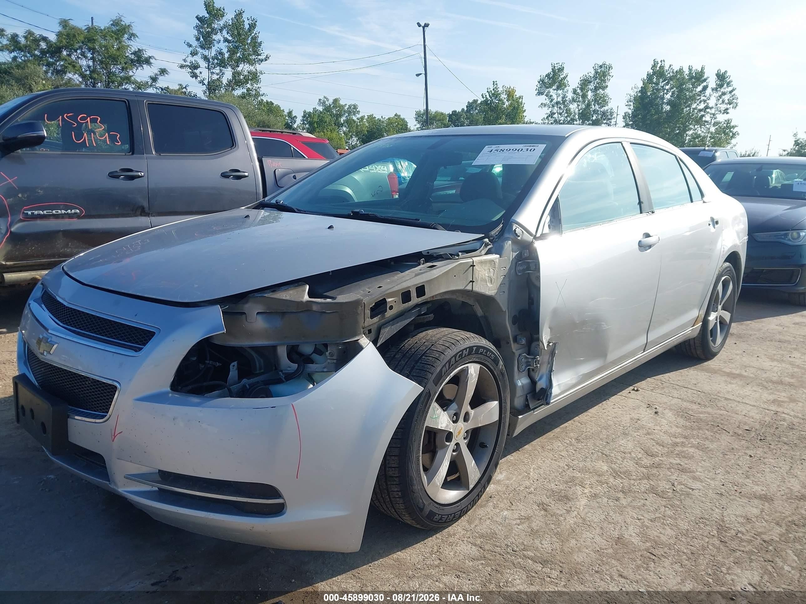 2011 Chevrolet Malibu 1lt Серебряный vin: 1G1ZC5E15BF362024