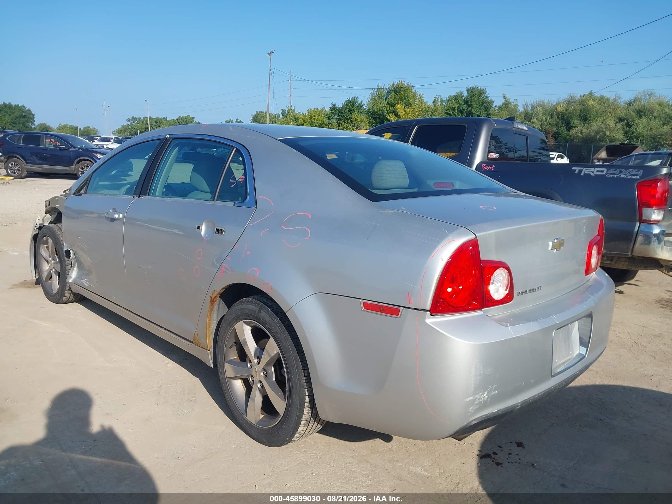 2011 Chevrolet Malibu 1lt Серебряный vin: 1G1ZC5E15BF362024