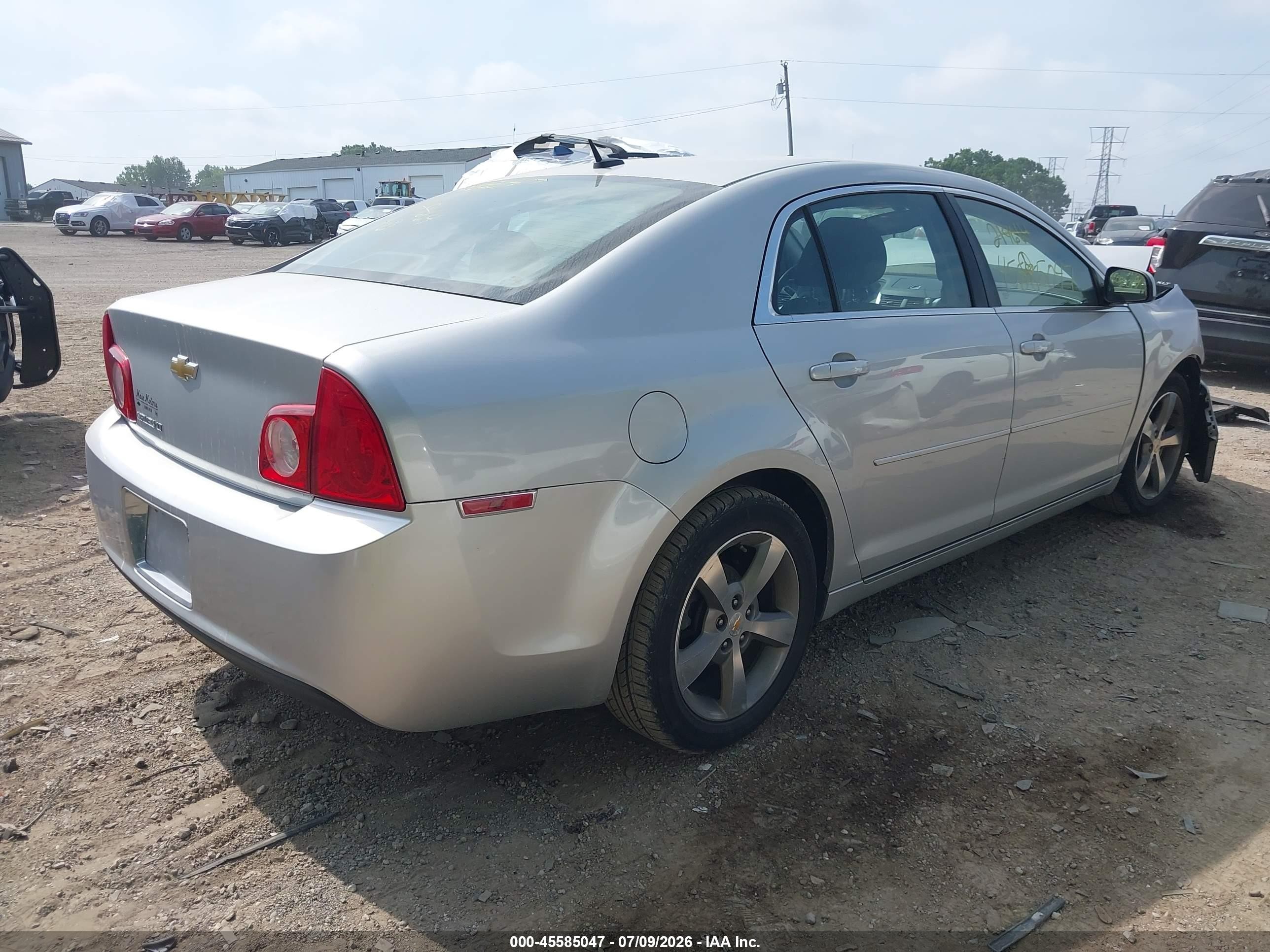 2011 Chevrolet Malibu 1lt Silver vin: 1G1ZC5E16BF219664