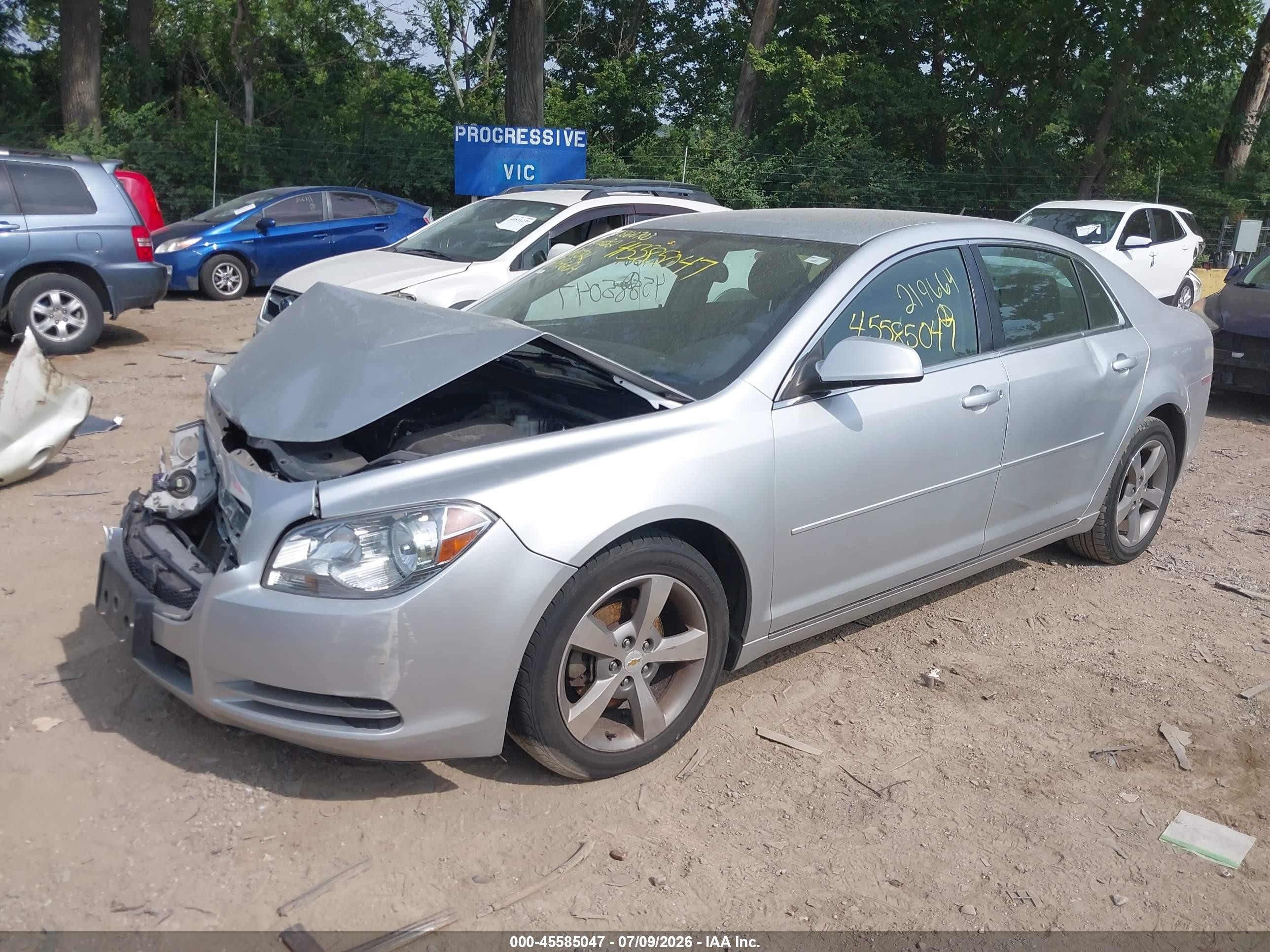 2011 Chevrolet Malibu 1lt Silver vin: 1G1ZC5E16BF219664