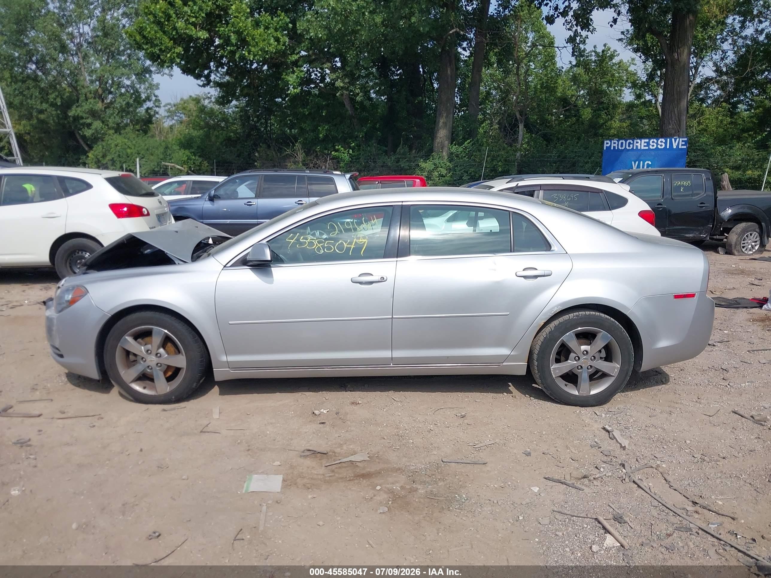 2011 Chevrolet Malibu 1lt Silver vin: 1G1ZC5E16BF219664