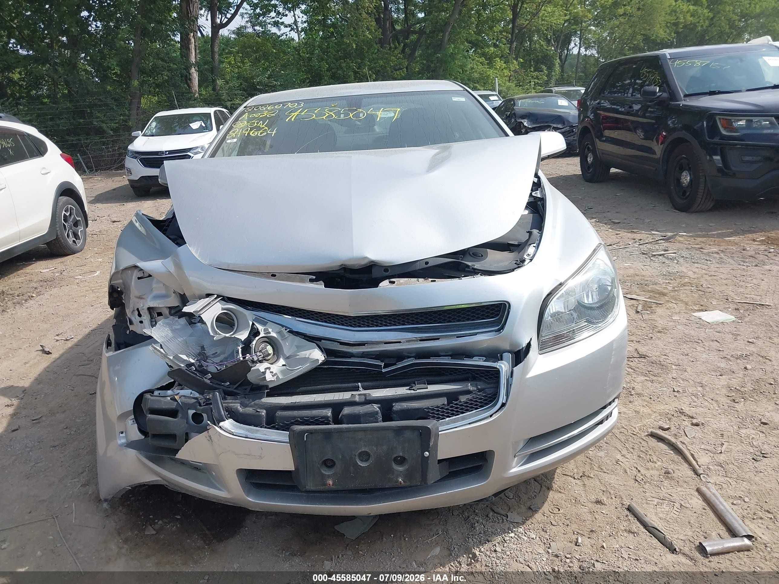 2011 Chevrolet Malibu 1lt Silver vin: 1G1ZC5E16BF219664