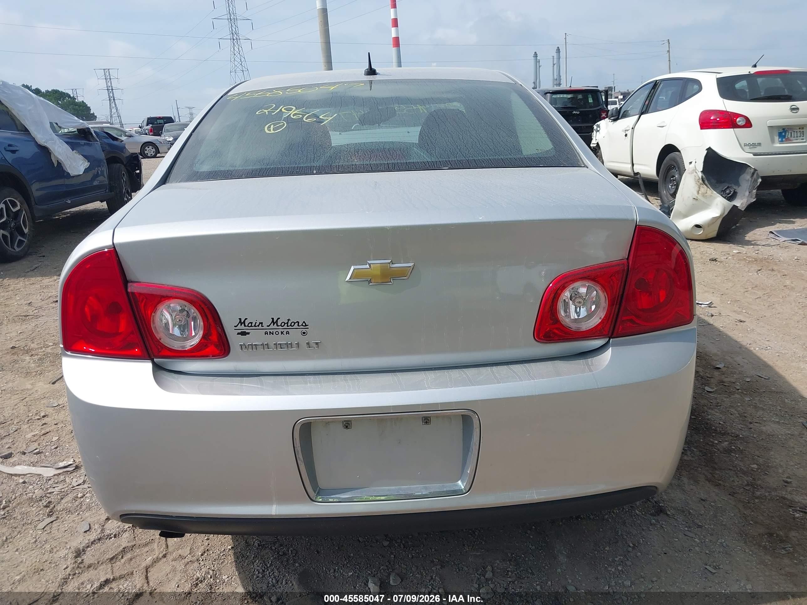 2011 Chevrolet Malibu 1lt Silver vin: 1G1ZC5E16BF219664