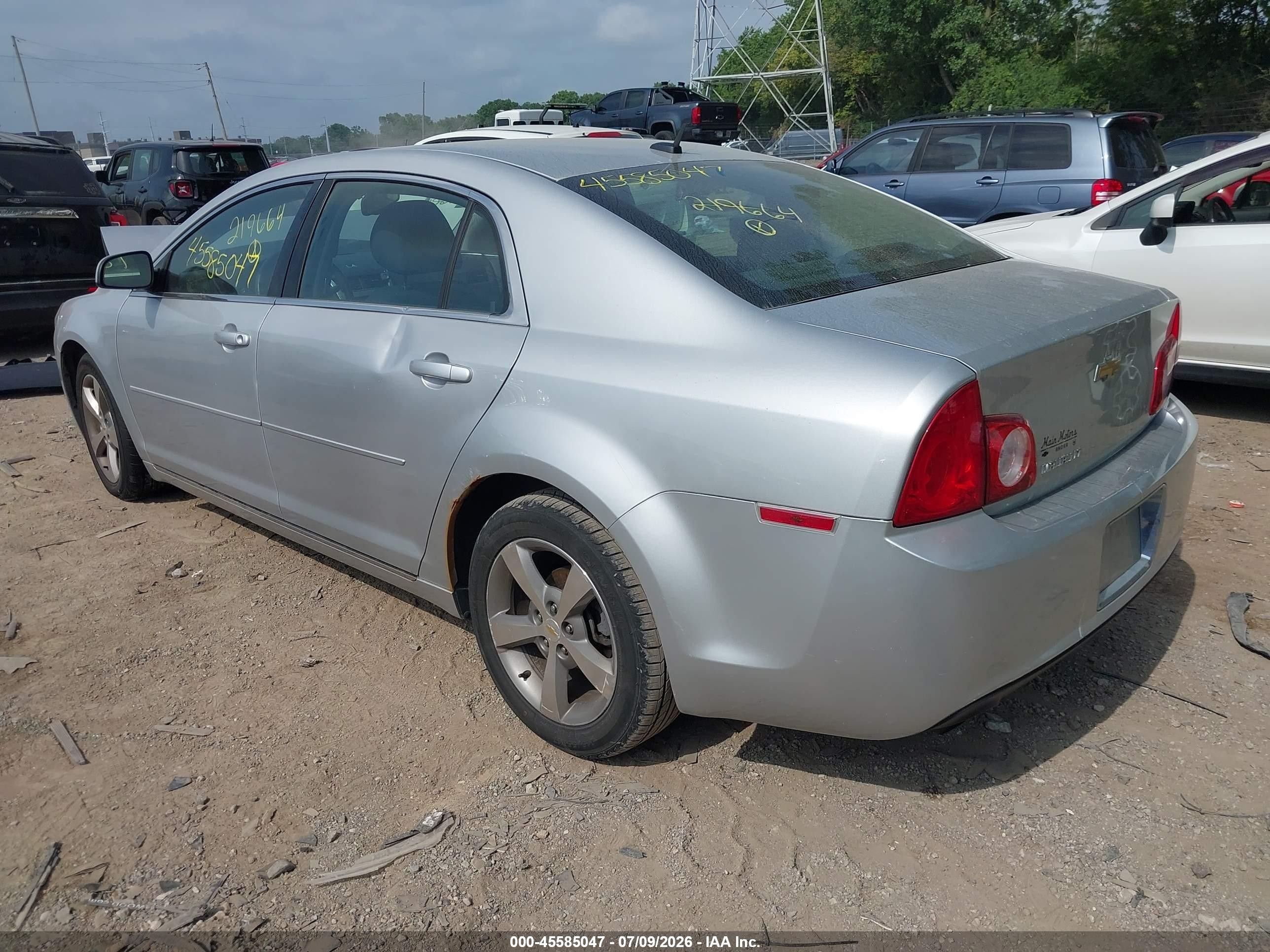 2011 Chevrolet Malibu 1lt Silver vin: 1G1ZC5E16BF219664