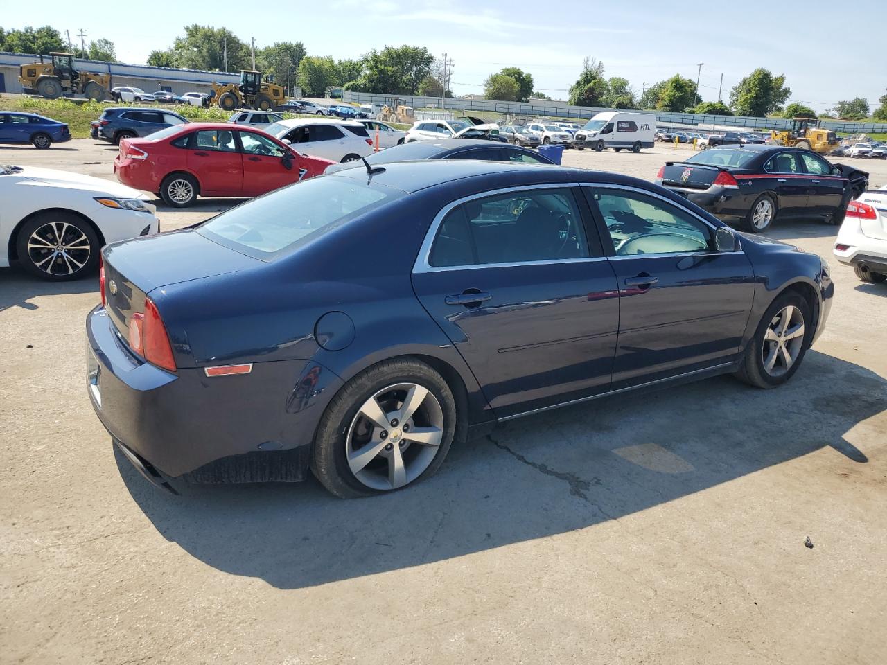 2011 Chevrolet Malibu 1lt Blue vin: 1G1ZC5E16BF307386