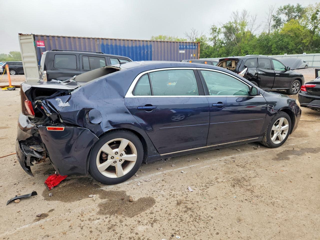 2011 Chevrolet Malibu 1lt Синий vin: 1G1ZC5E16BF337925
