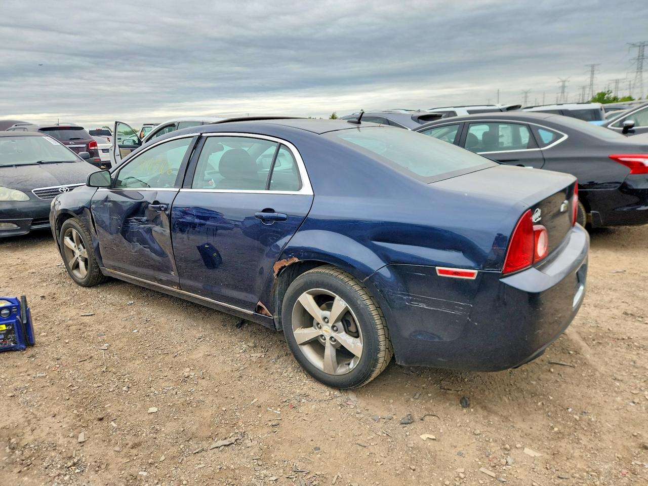 2011 Chevrolet Malibu 1lt Blue vin: 1G1ZC5E17BF114938