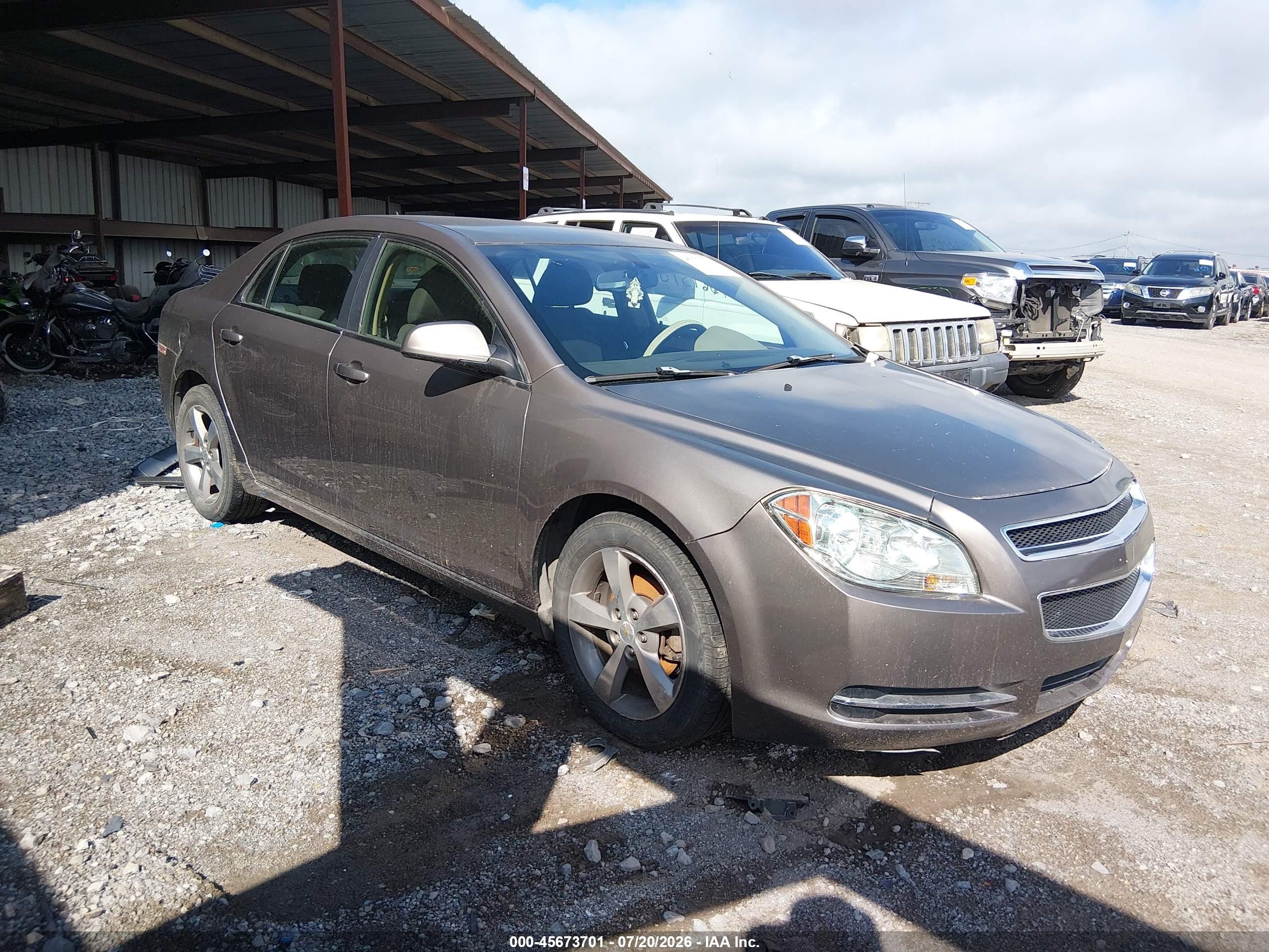 2011 Chevrolet Malibu 1lt Gray vin: 1G1ZC5E17BF186769