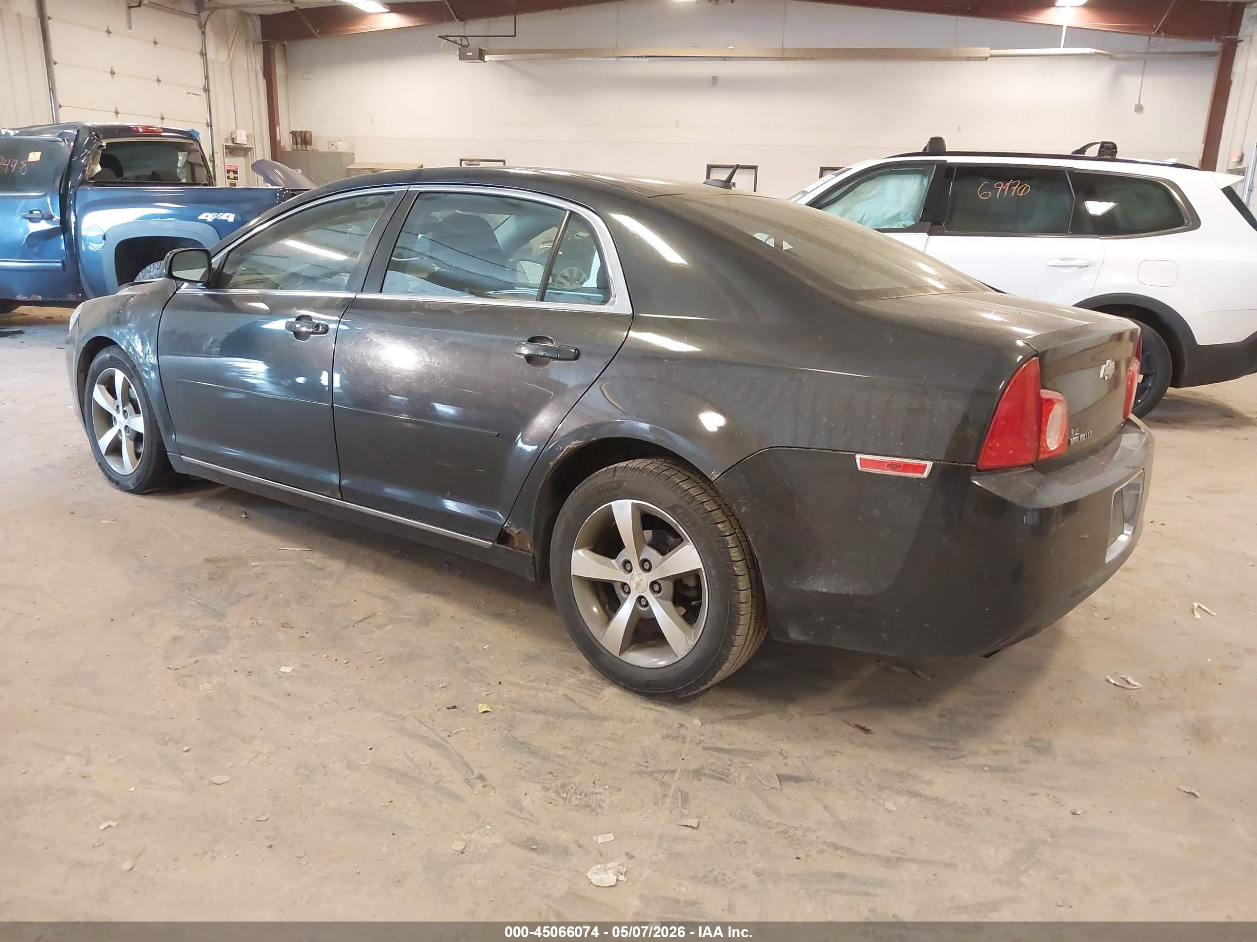 2011 Chevrolet Malibu 1lt Black vin: 1G1ZC5E17BF346505