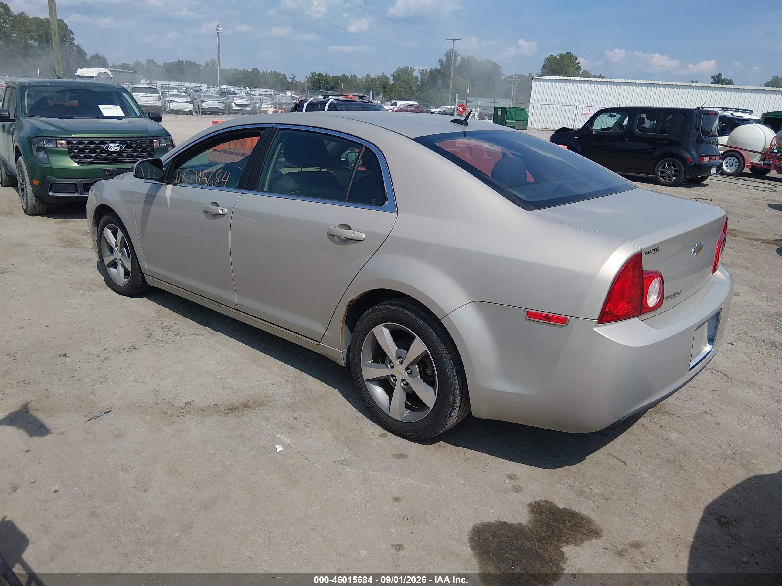2011 Chevrolet Malibu 1lt Champagne vin: 1G1ZC5E17BF382906