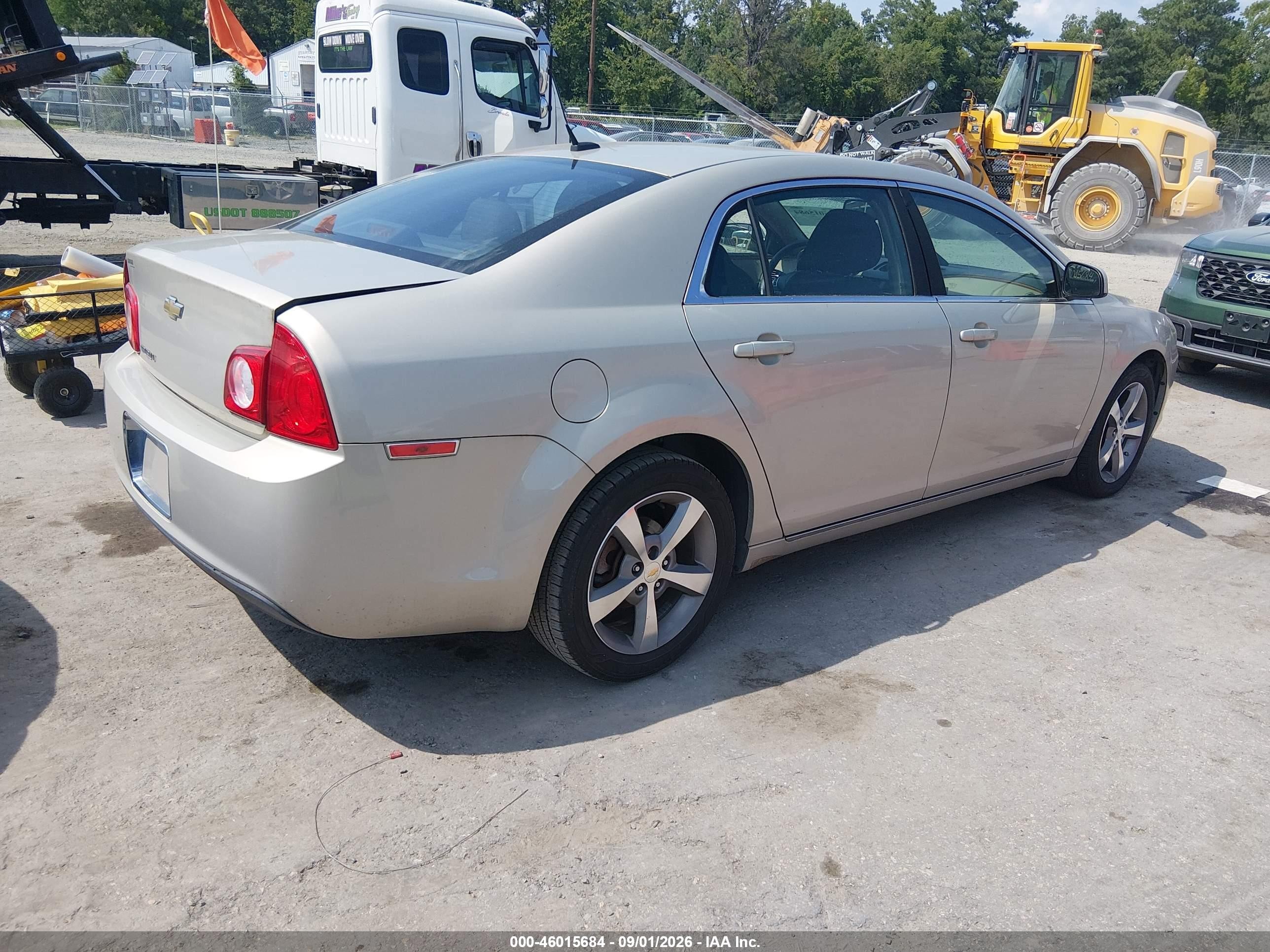 2011 Chevrolet Malibu 1lt Champagne vin: 1G1ZC5E17BF382906