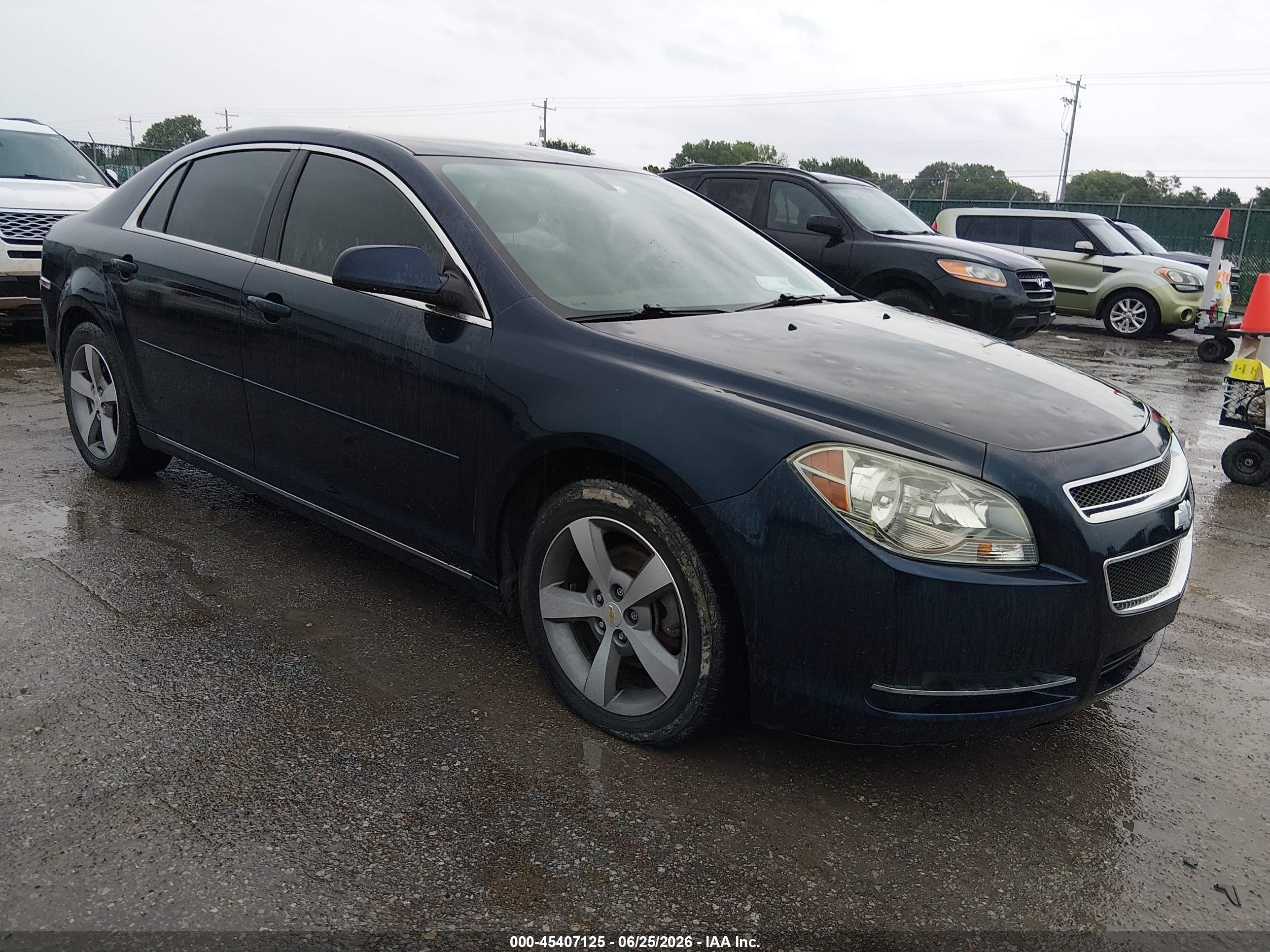 2011 Chevrolet Malibu 1lt Blue vin: 1G1ZC5E18BF138357