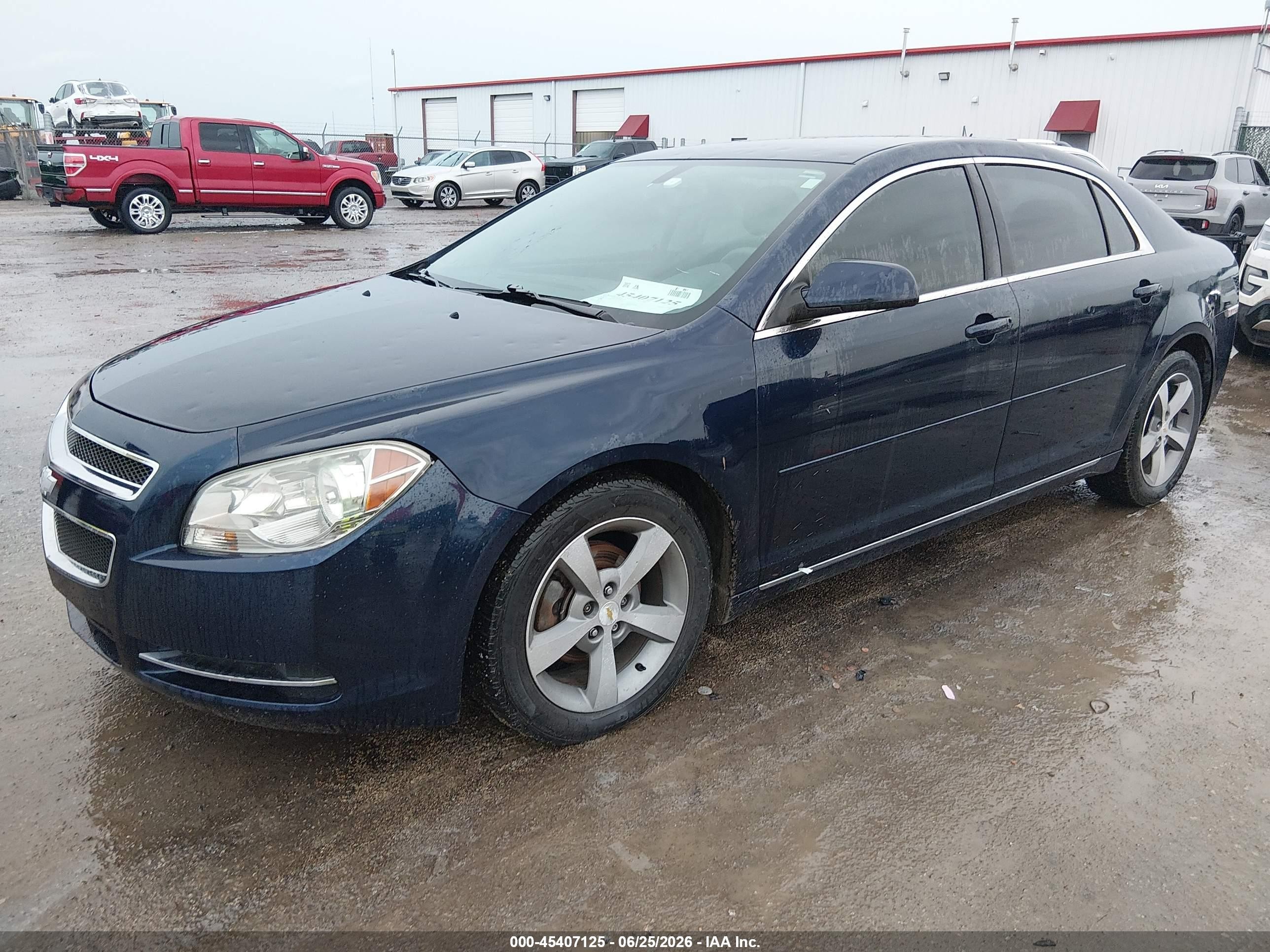 2011 Chevrolet Malibu 1lt Blue vin: 1G1ZC5E18BF138357