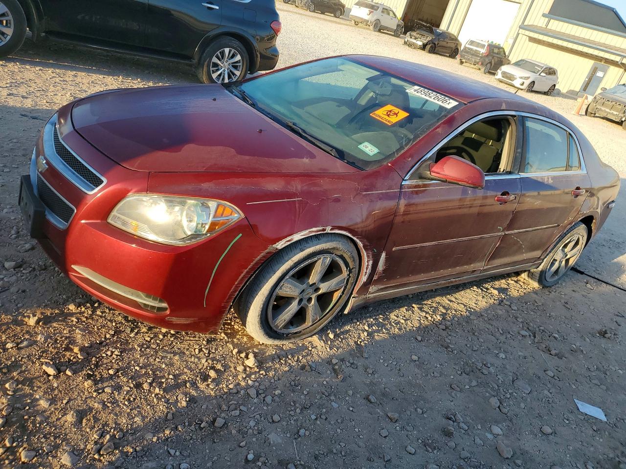 2011 Chevrolet Malibu 1lt Burgundy vin: 1G1ZC5E18BF286475