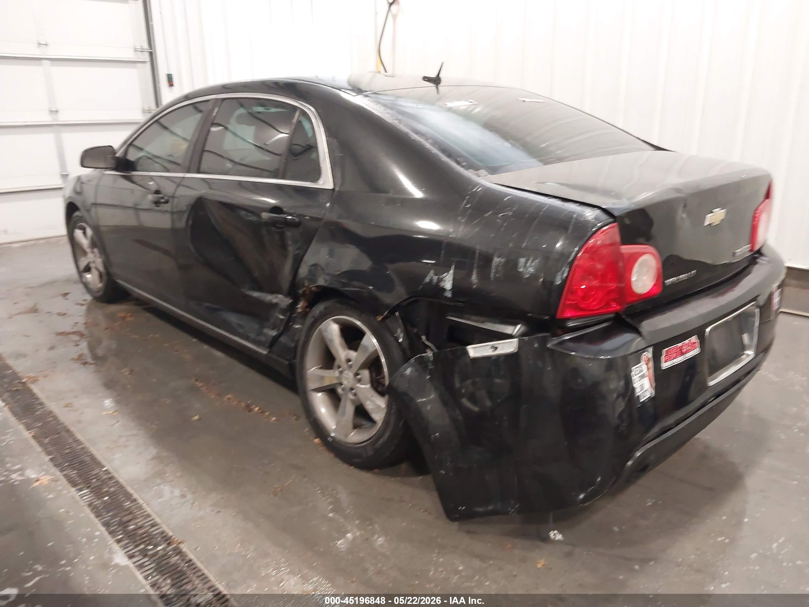 2011 Chevrolet Malibu 1lt Black vin: 1G1ZC5E18BF387662