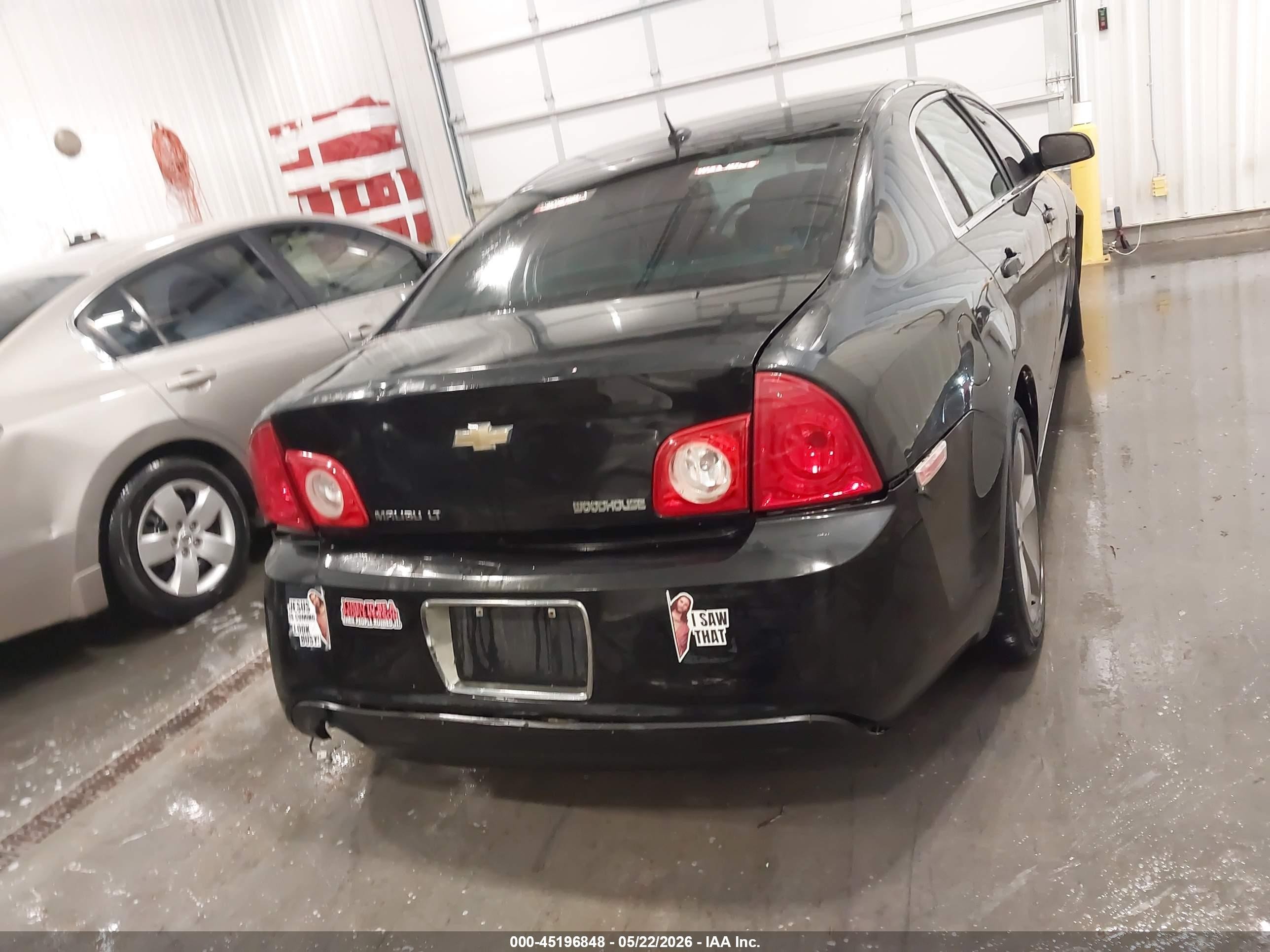 2011 Chevrolet Malibu 1lt Black vin: 1G1ZC5E18BF387662