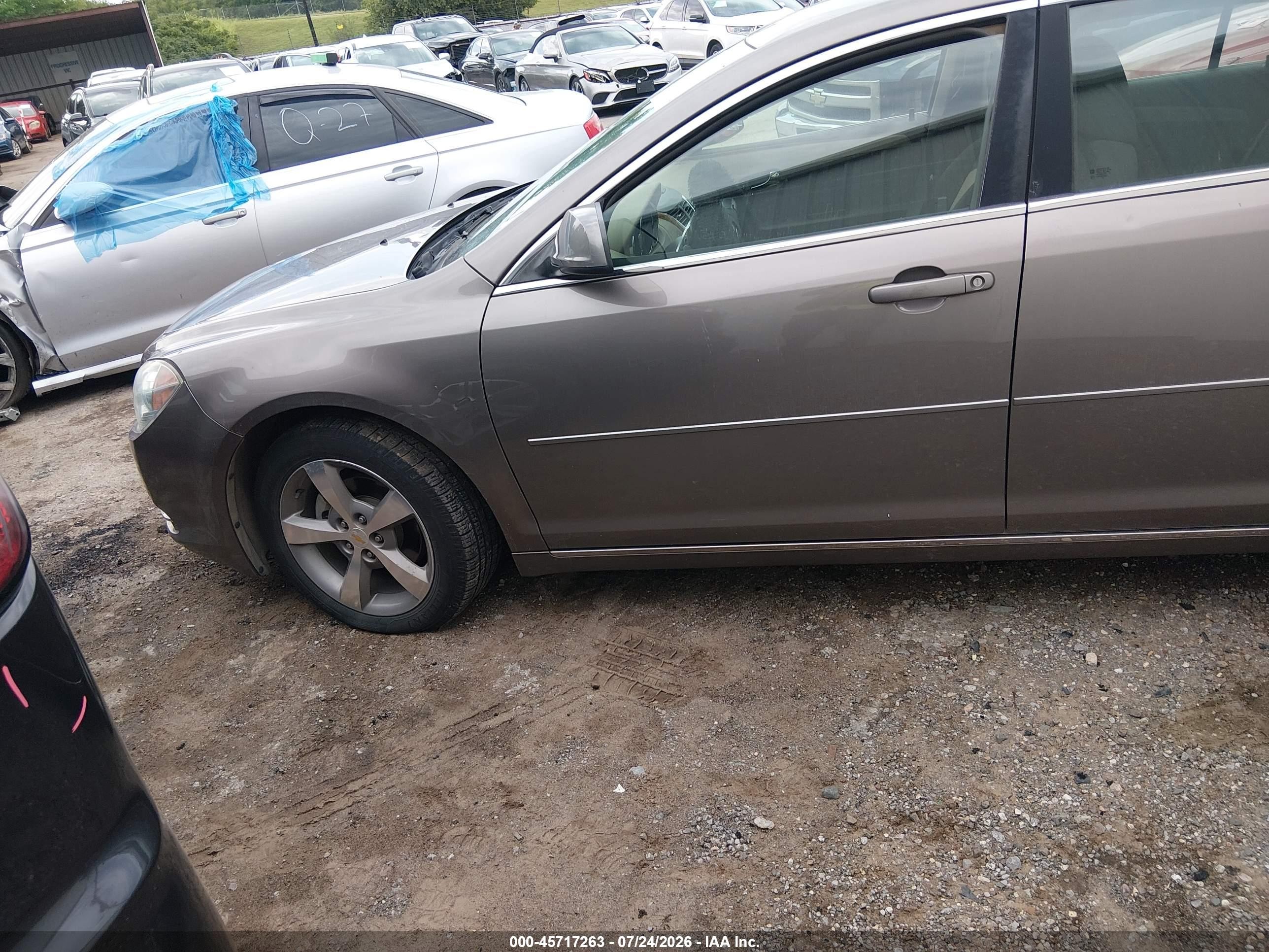 2011 Chevrolet Malibu 1lt Beige vin: 1G1ZC5E19BF112415
