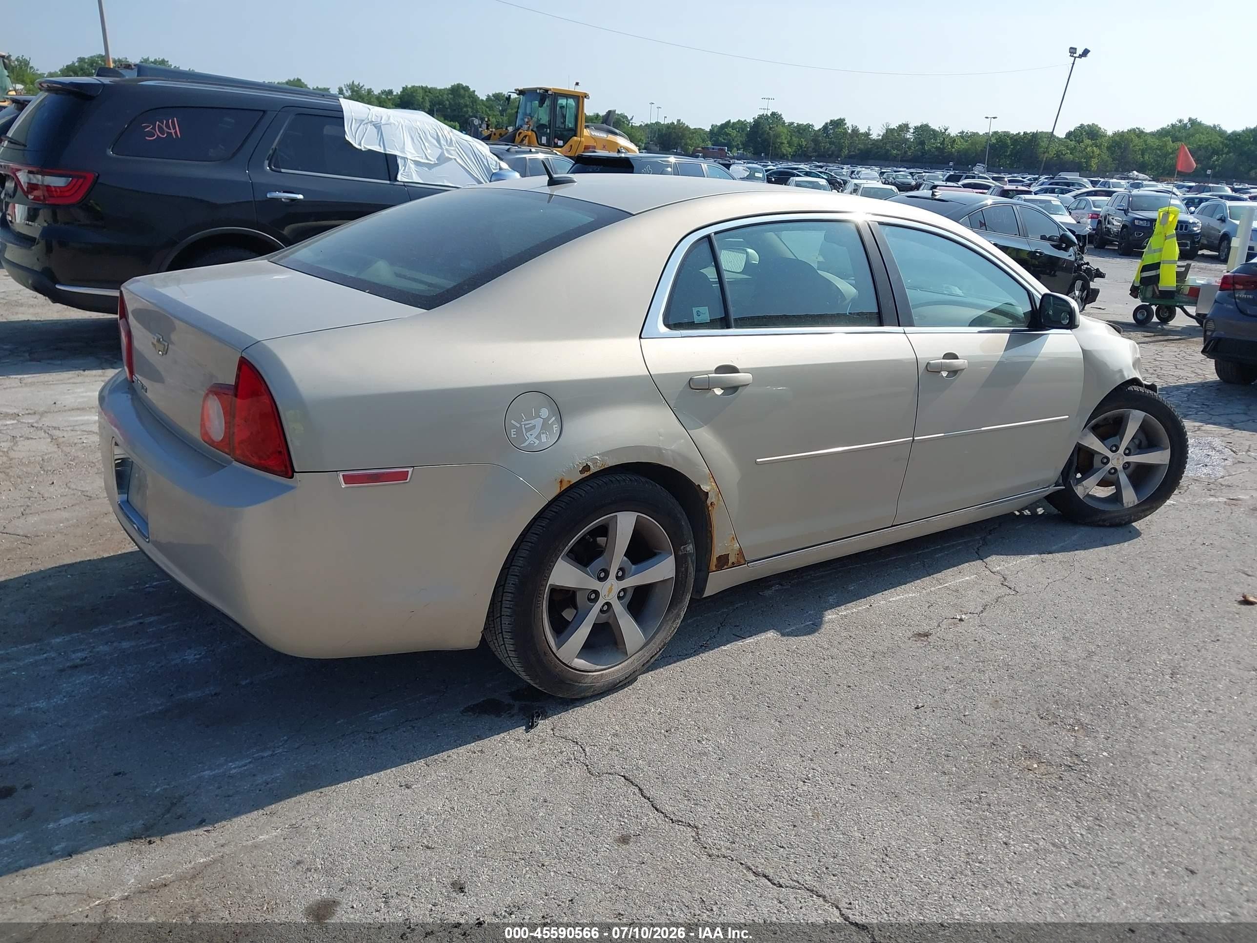2011 Chevrolet Malibu 1lt Золотой vin: 1G1ZC5E19BF130347