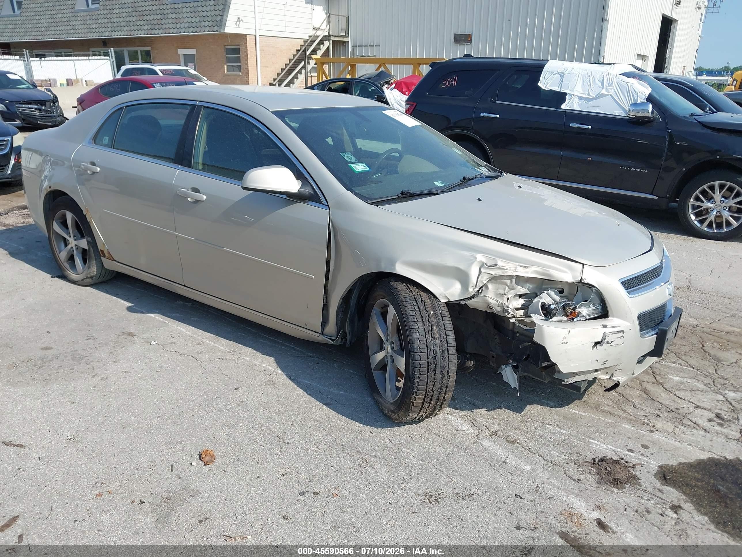 2011 Chevrolet Malibu 1lt Золотой vin: 1G1ZC5E19BF130347