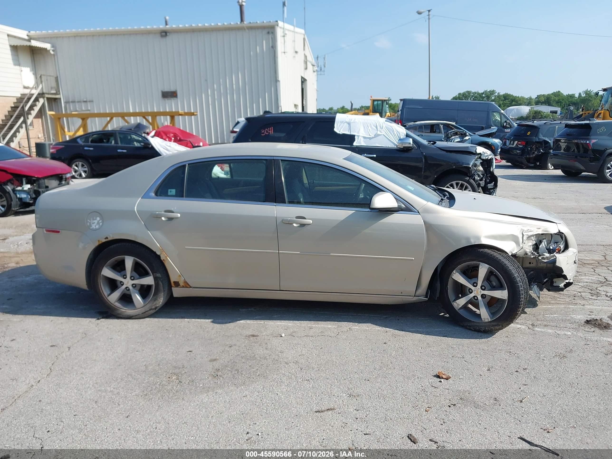 2011 Chevrolet Malibu 1lt Золотой vin: 1G1ZC5E19BF130347
