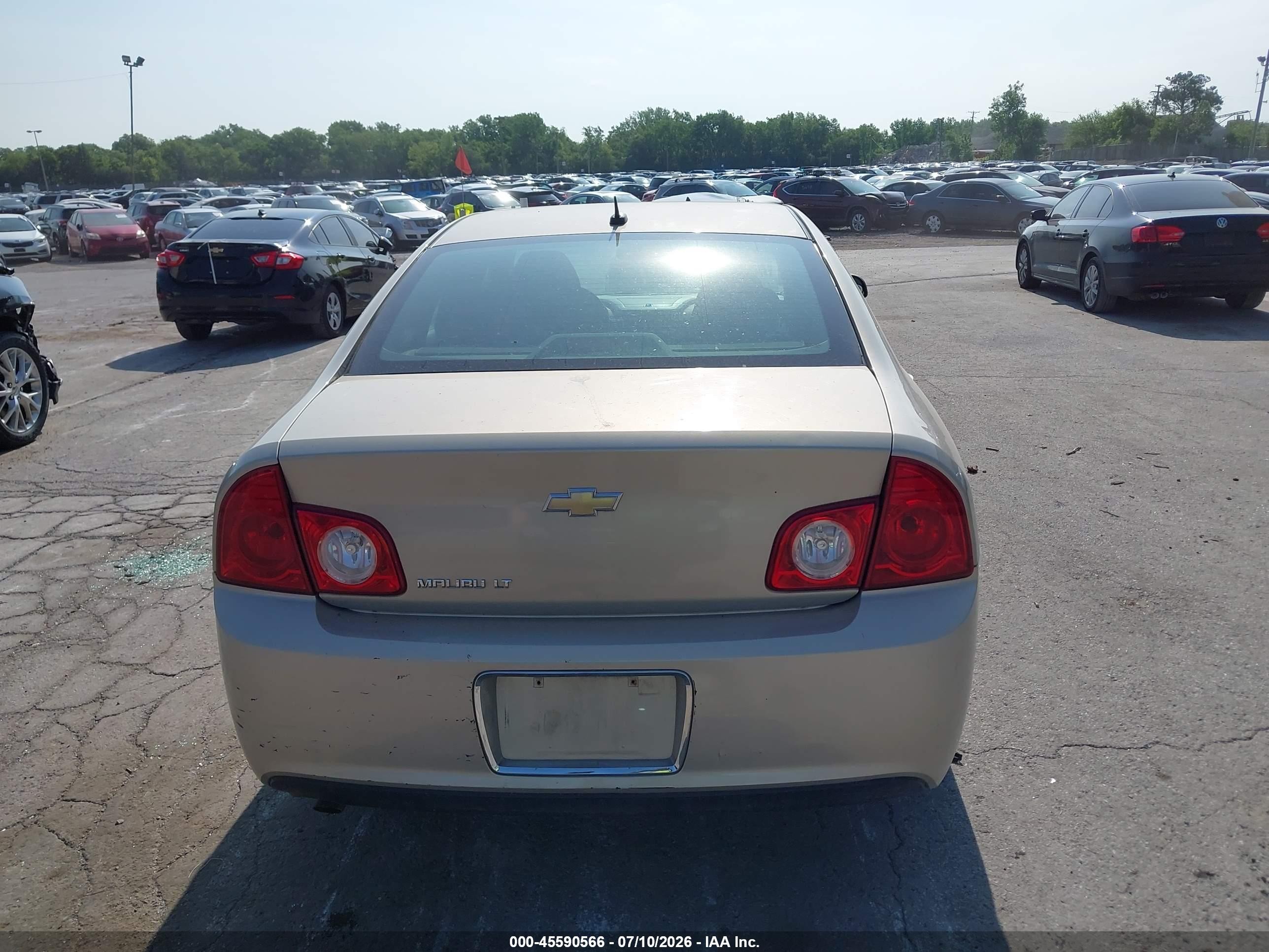 2011 Chevrolet Malibu 1lt Золотой vin: 1G1ZC5E19BF130347