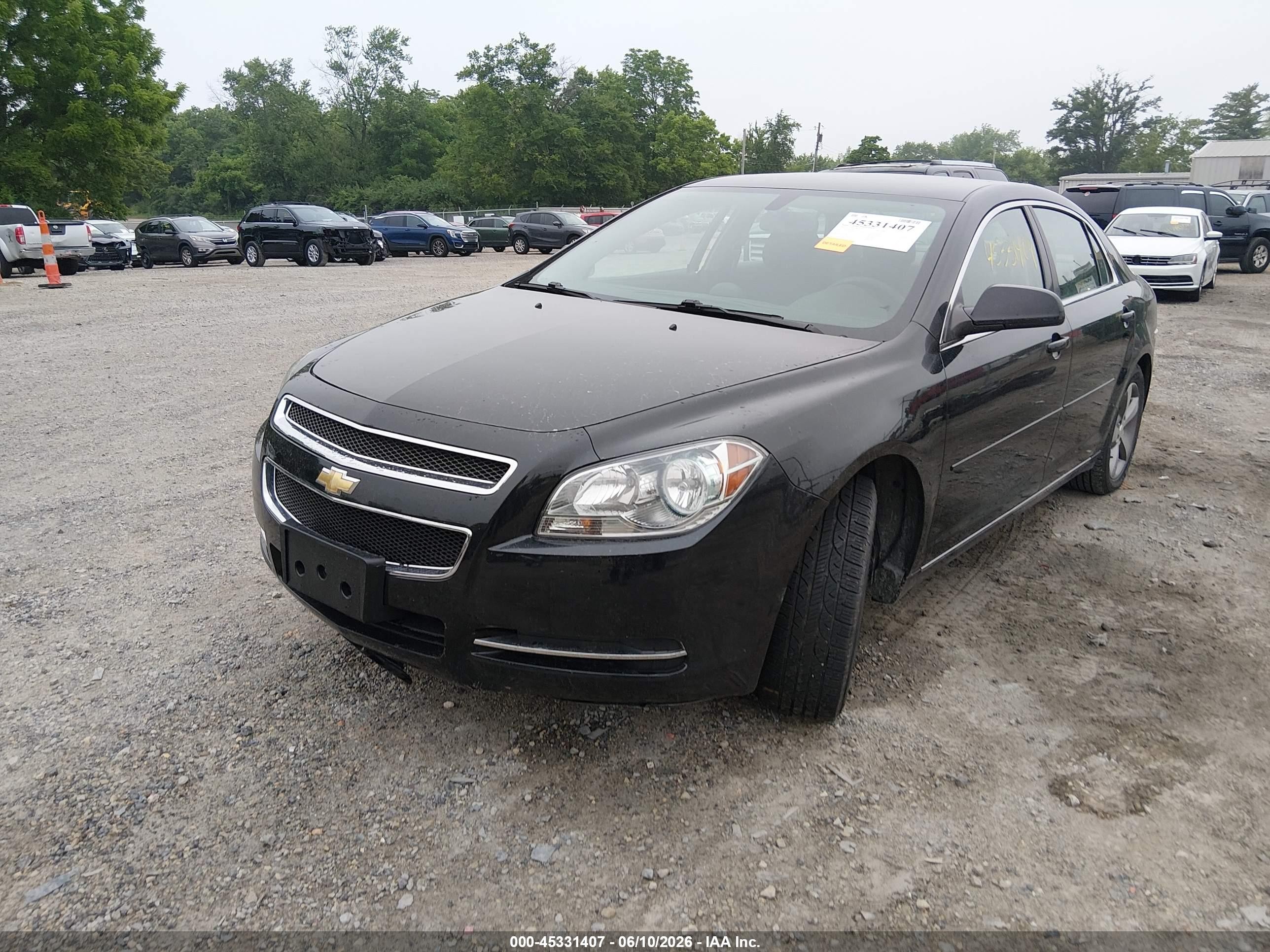 2011 Chevrolet Malibu 1lt Black vin: 1G1ZC5E19BF224504