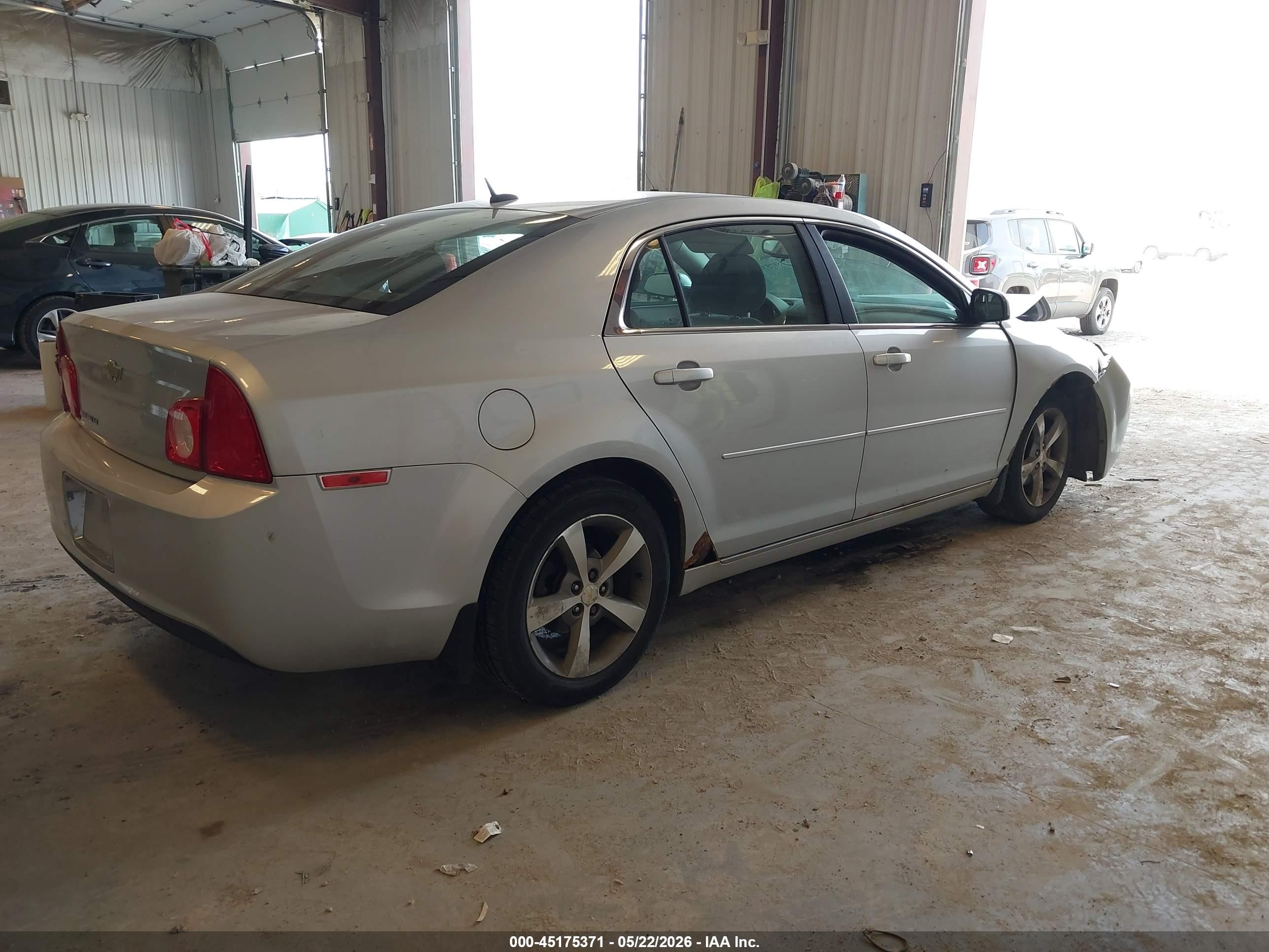 2011 Chevrolet Malibu 1lt Silver vin: 1G1ZC5E19BF329284