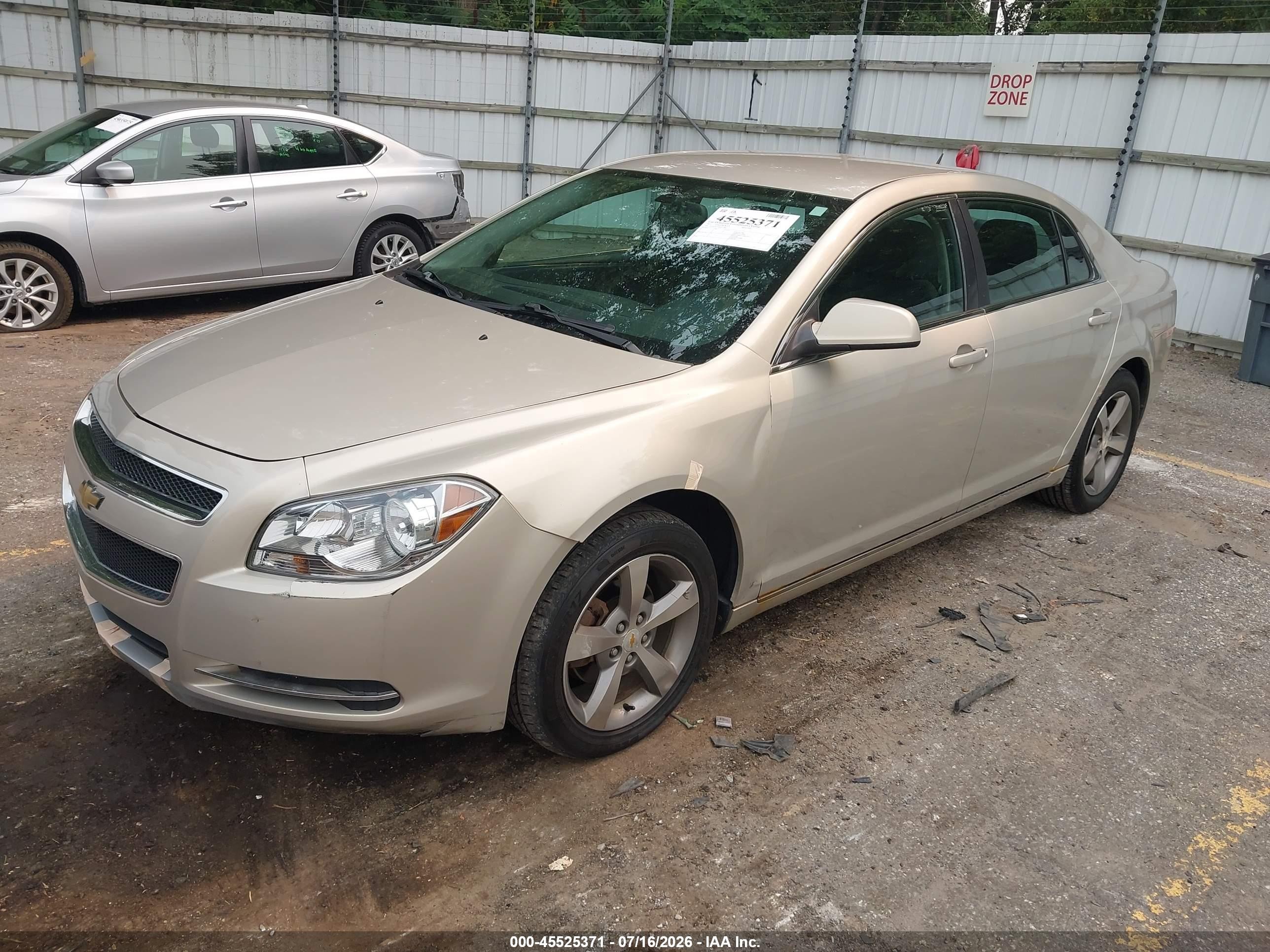 2011 Chevrolet Malibu 1lt Gold vin: 1G1ZC5E1XBF211583