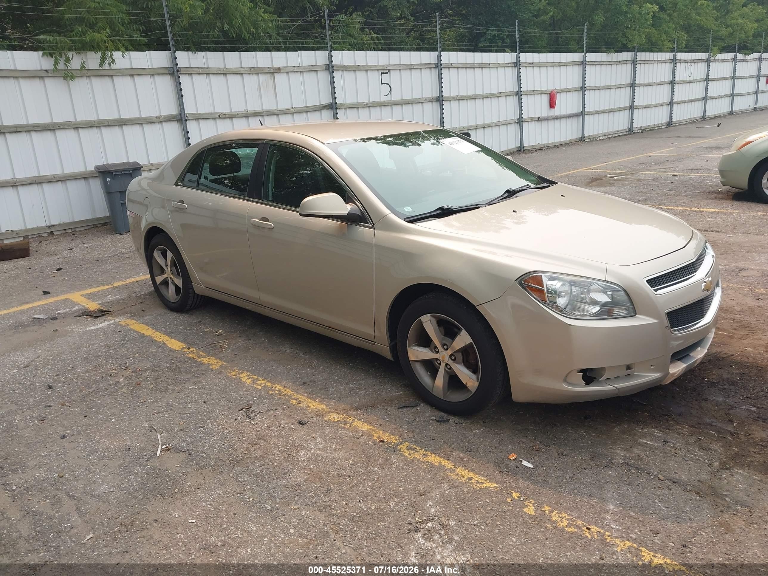 2011 Chevrolet Malibu 1lt Gold vin: 1G1ZC5E1XBF211583