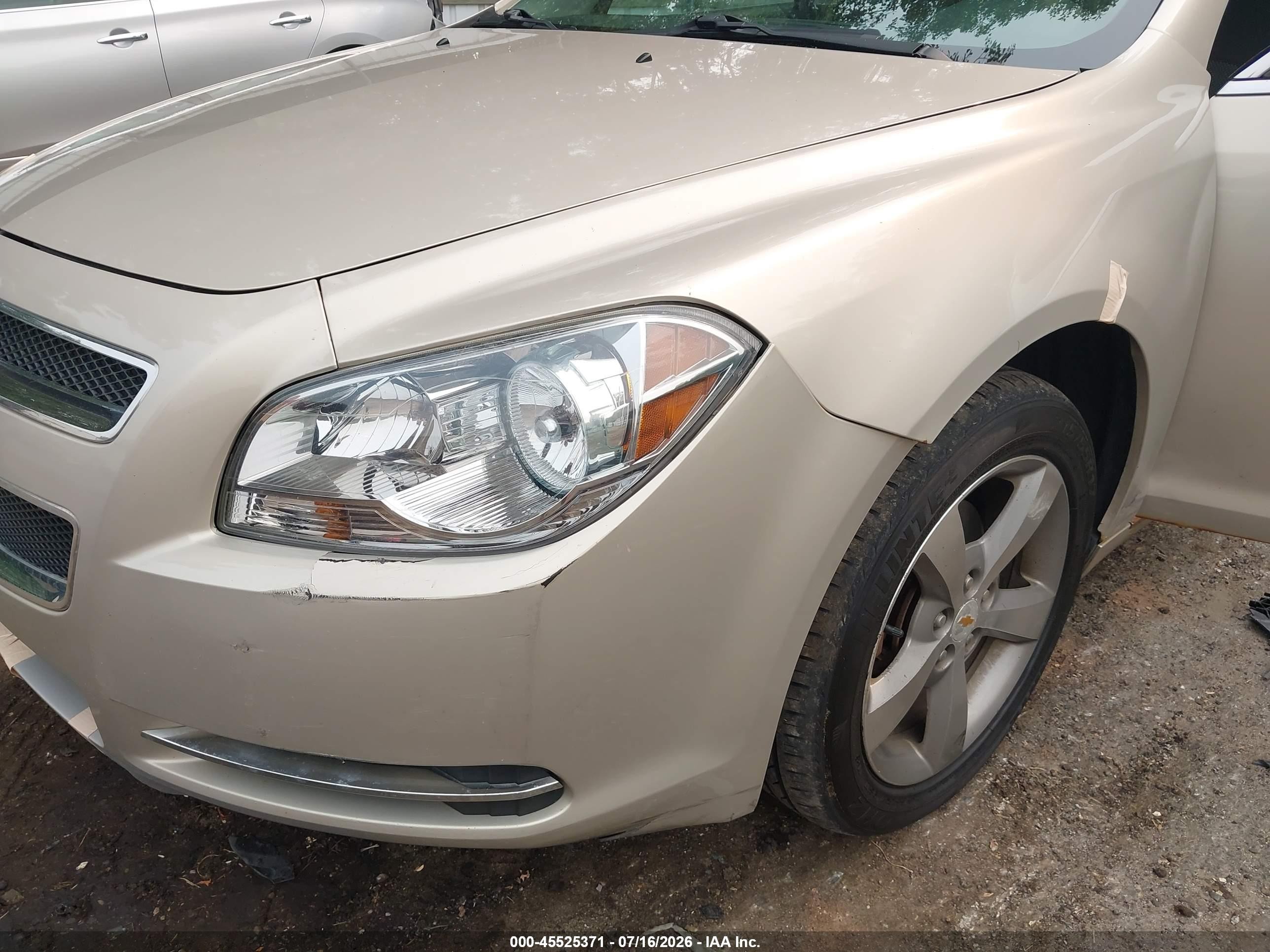 2011 Chevrolet Malibu 1lt Gold vin: 1G1ZC5E1XBF211583