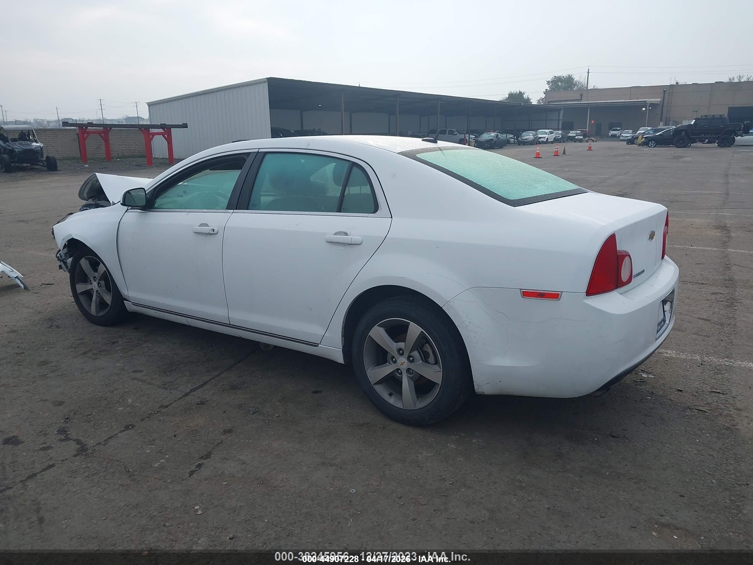 2011 Chevrolet Malibu 1lt White vin: 1G1ZC5E1XBF257673