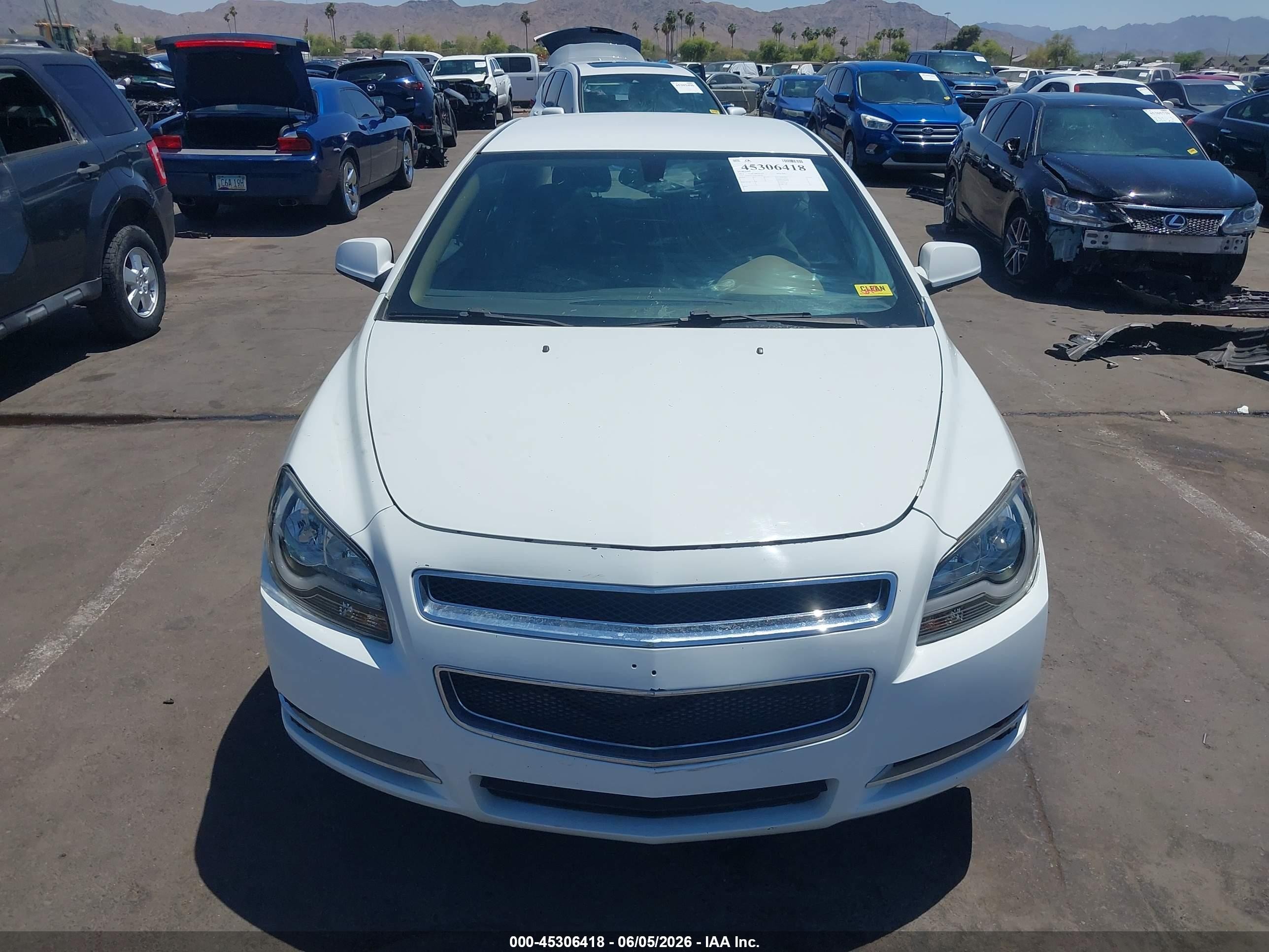 2011 Chevrolet Malibu 1lt White vin: 1G1ZC5E1XBF298658