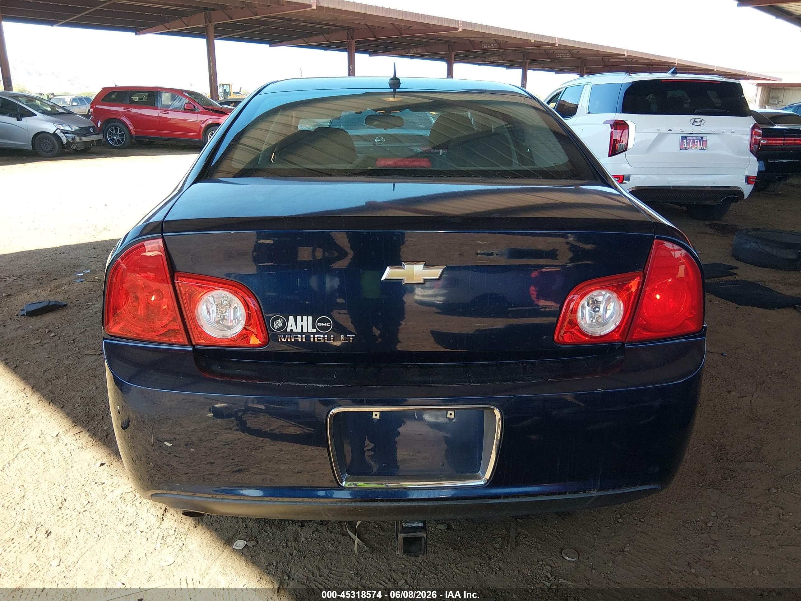 2011 Chevrolet Malibu 1lt Blue vin: 1G1ZC5E1XBF324112