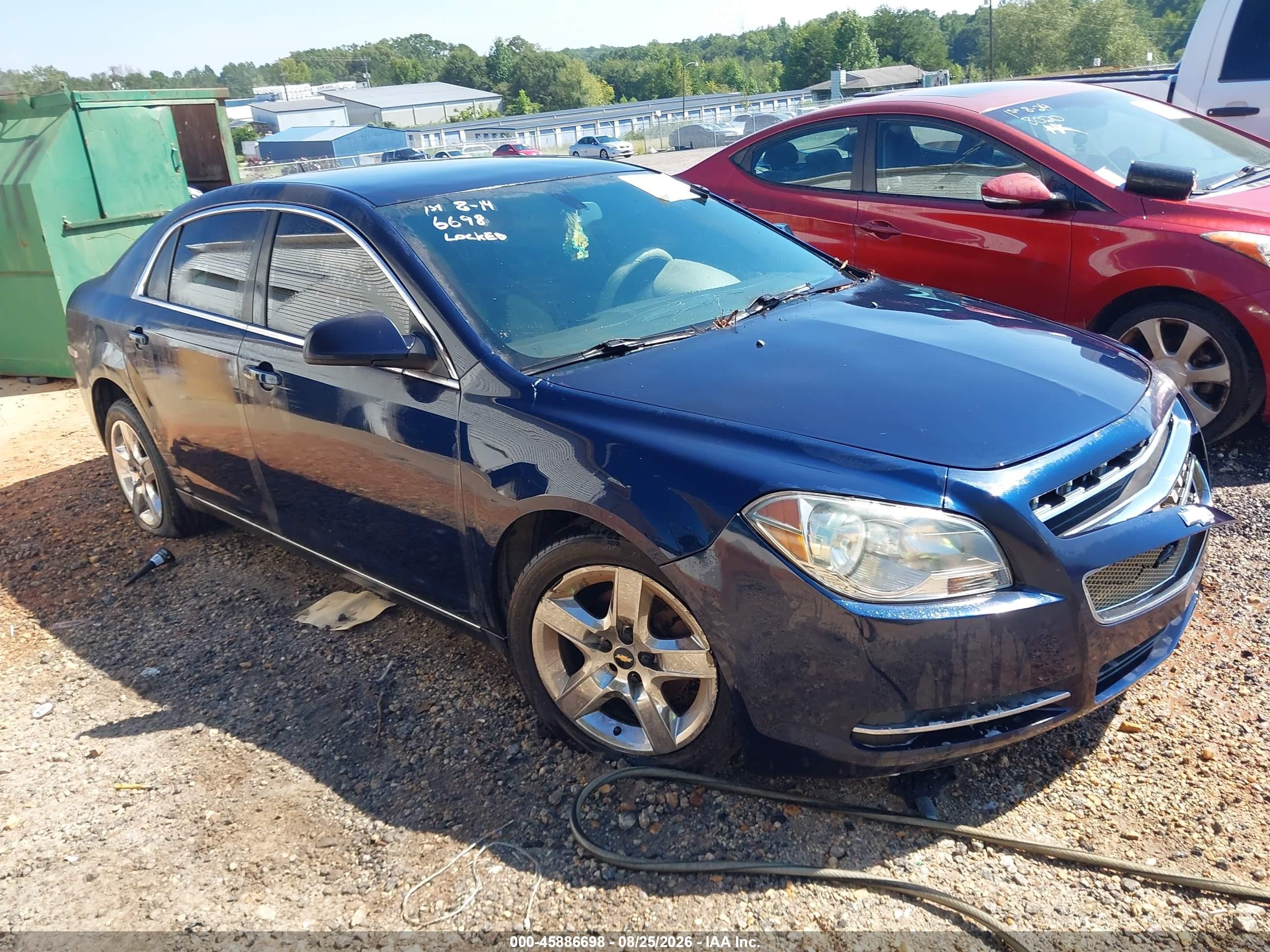 2010 Chevrolet Malibu Lt Navy vin: 1G1ZC5EB0AF146735