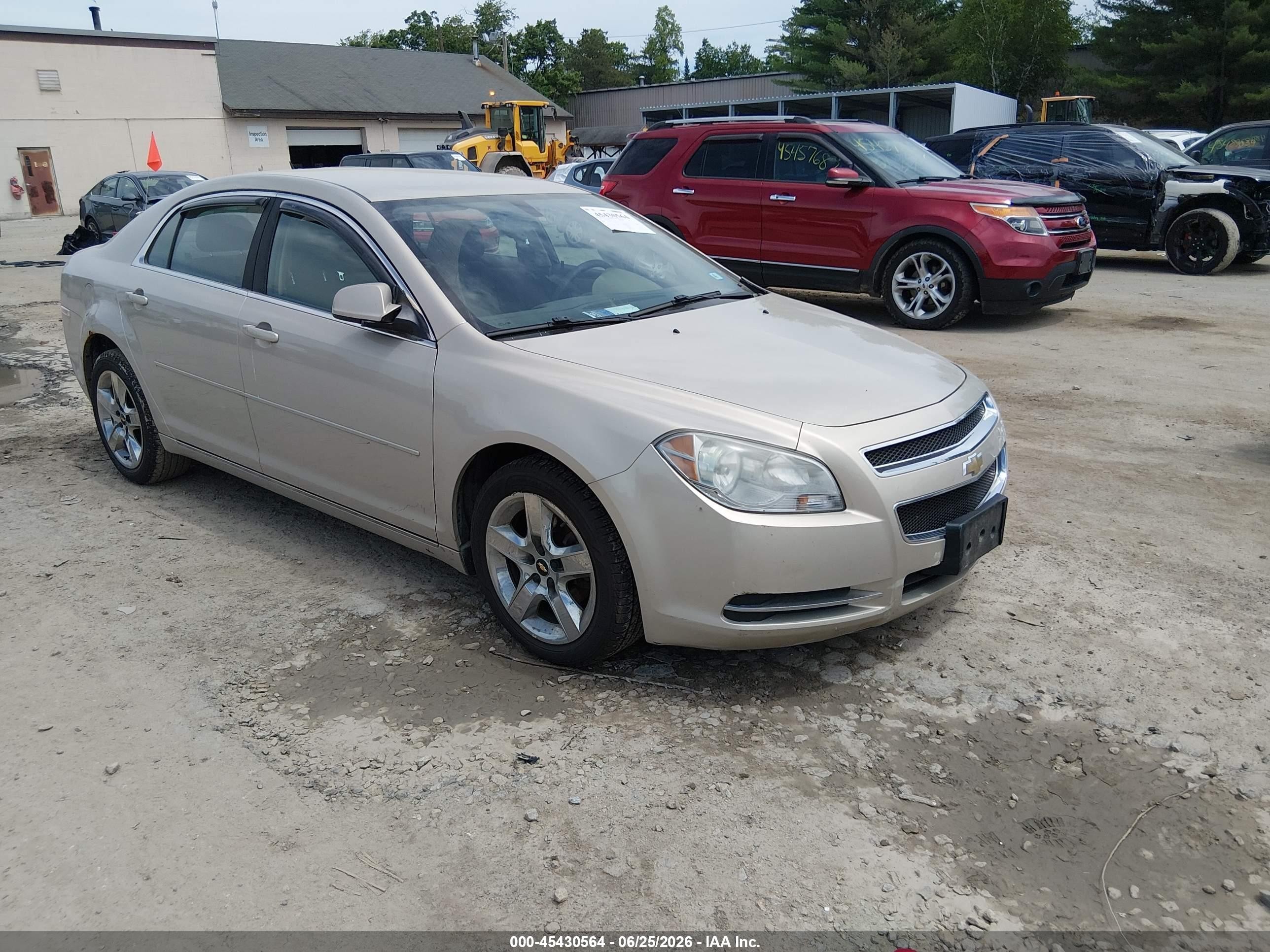2010 Chevrolet Malibu Lt Золотой vin: 1G1ZC5EB0AF163325