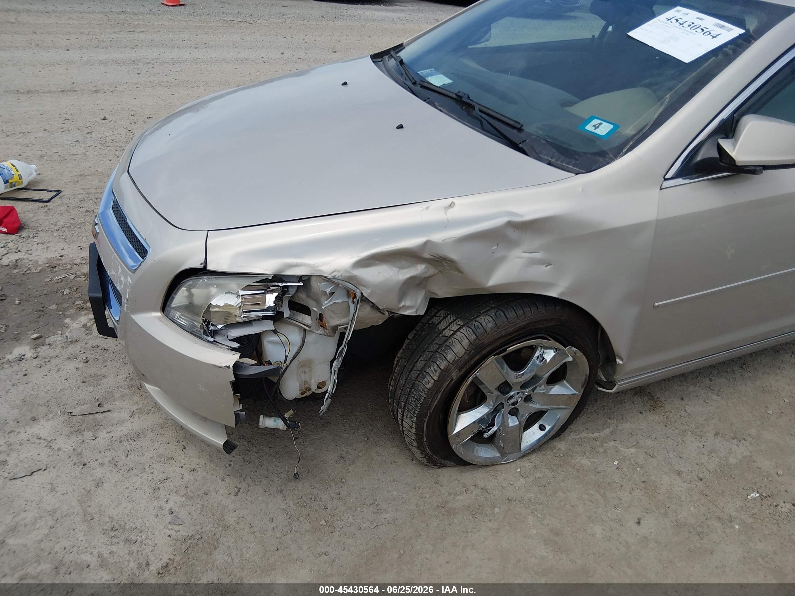 2010 Chevrolet Malibu Lt Gold vin: 1G1ZC5EB0AF163325