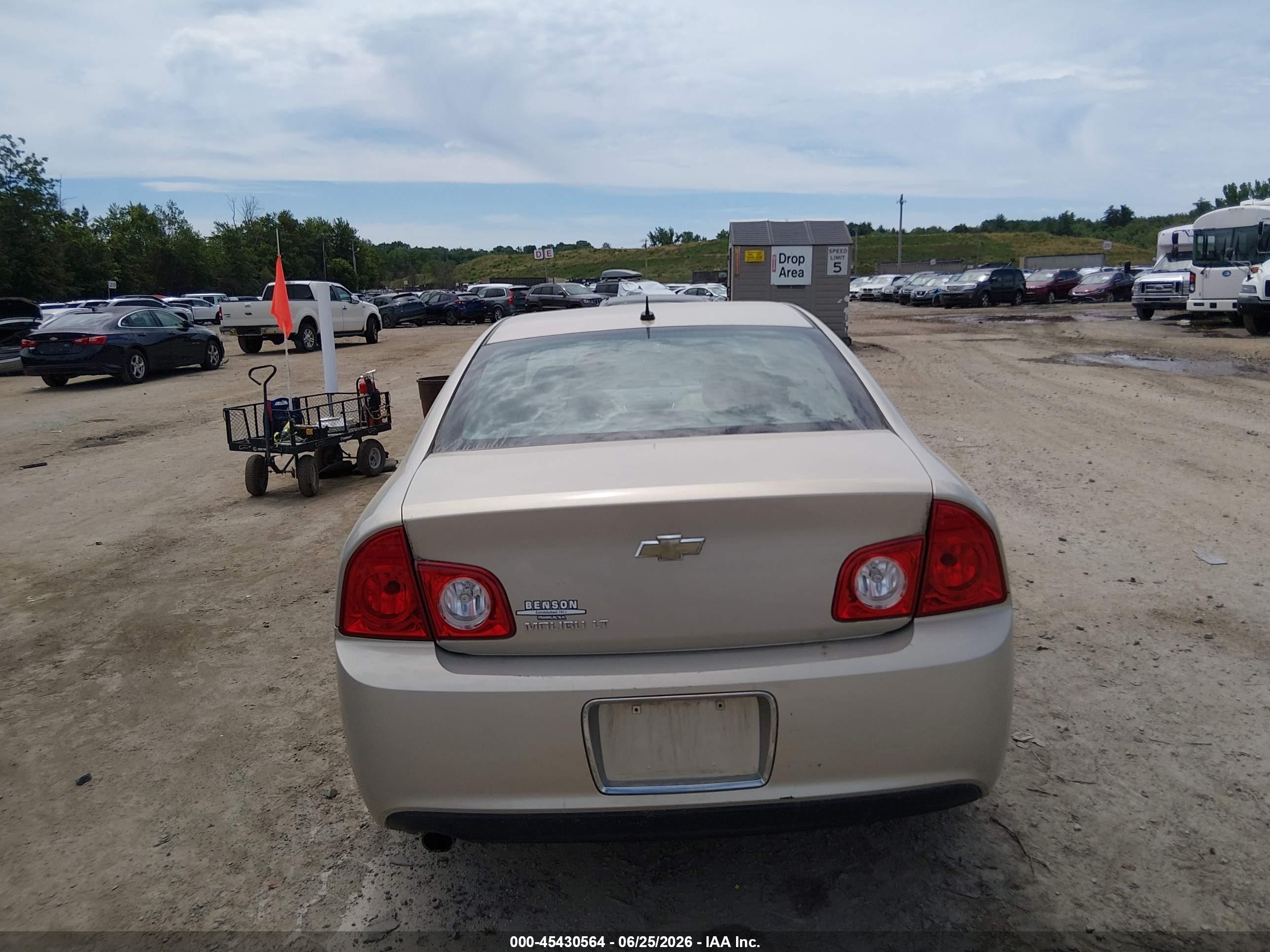 2010 Chevrolet Malibu Lt Gold vin: 1G1ZC5EB0AF163325