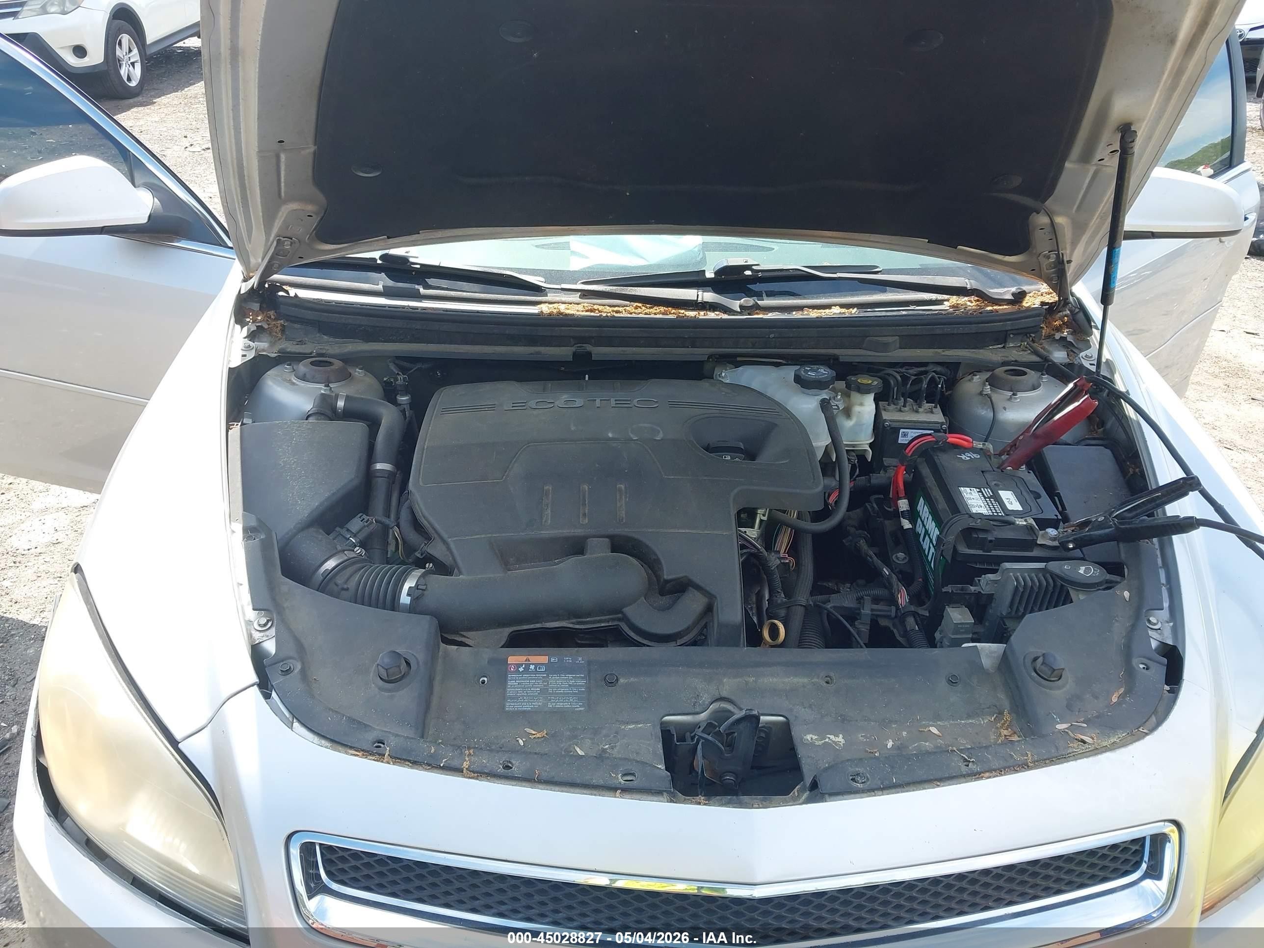 2010 Chevrolet Malibu Lt Silver vin: 1G1ZC5EB0AF254837