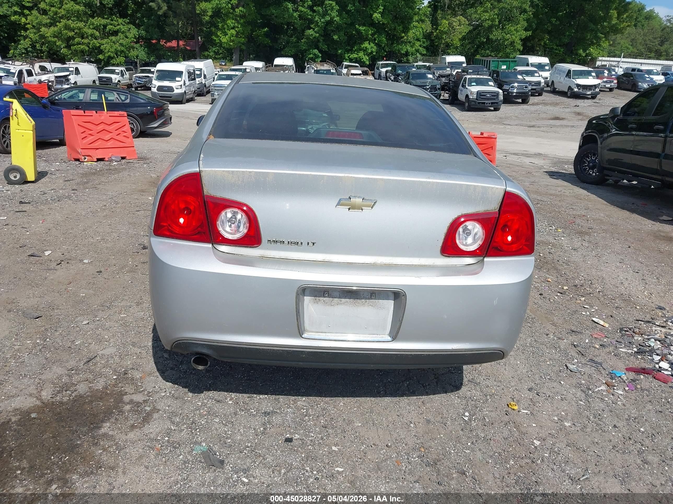 2010 Chevrolet Malibu Lt Silver vin: 1G1ZC5EB0AF254837