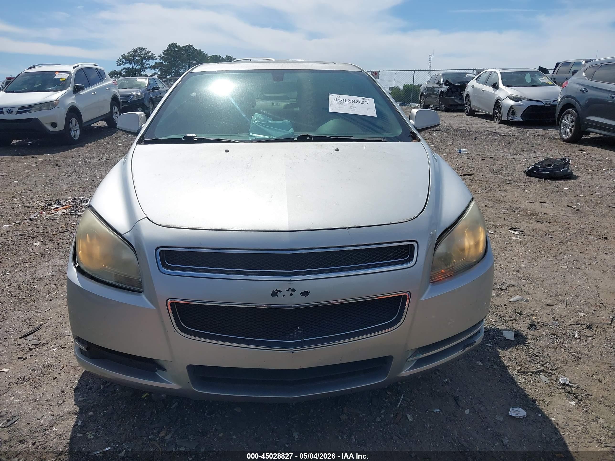 2010 Chevrolet Malibu Lt Silver vin: 1G1ZC5EB0AF254837
