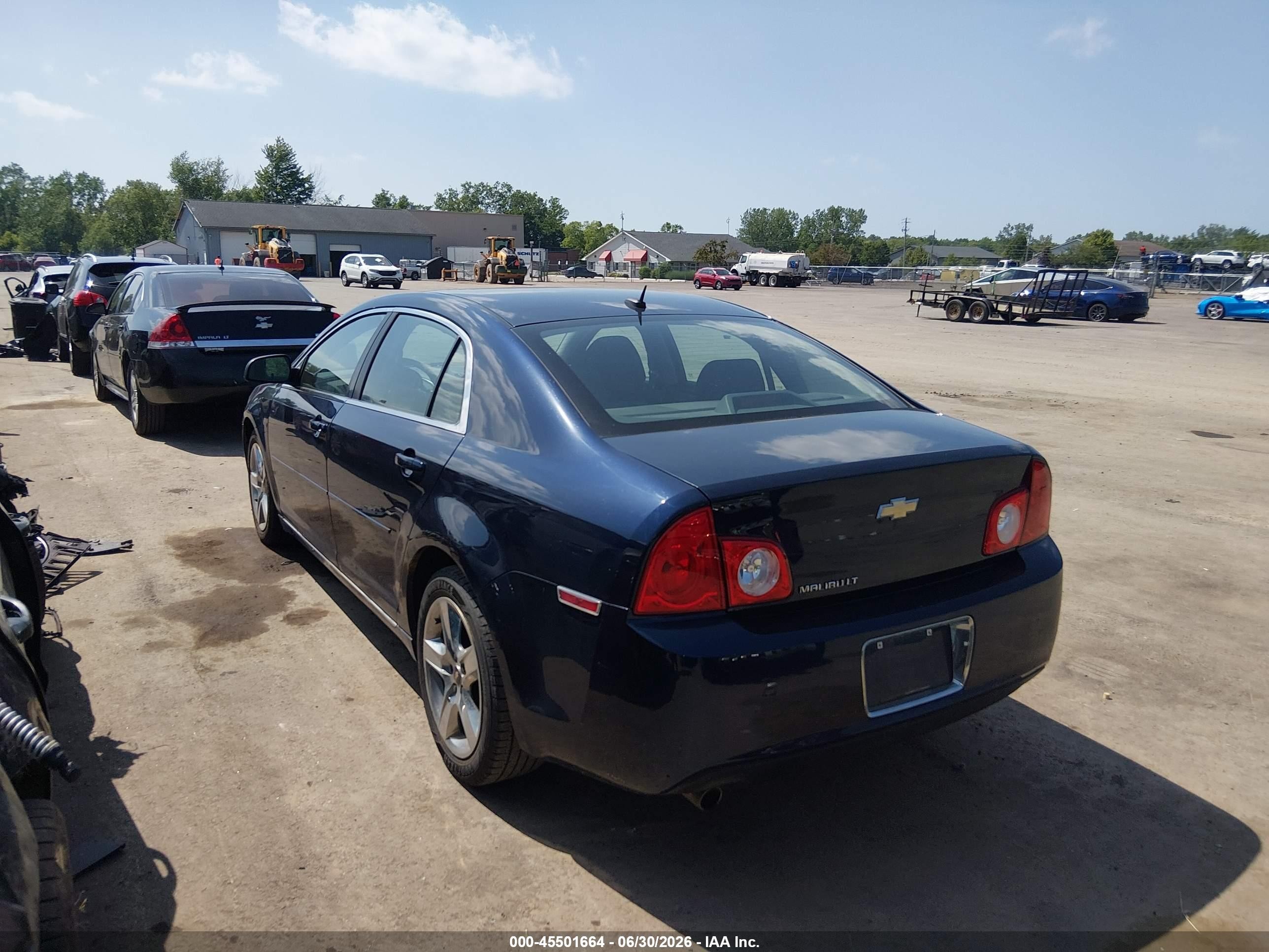 2010 Chevrolet Malibu Lt Navy vin: 1G1ZC5EB0AF292231