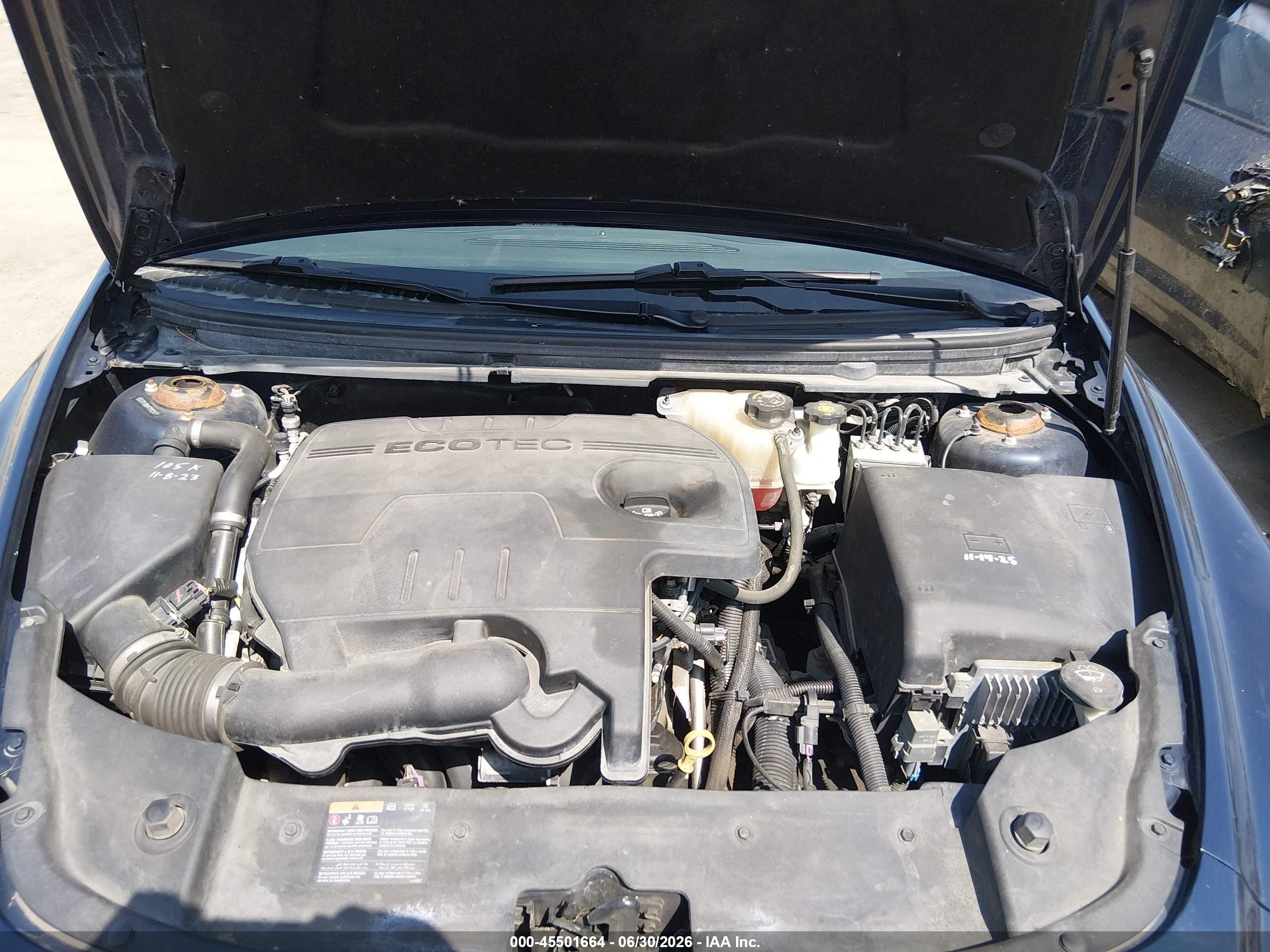 2010 Chevrolet Malibu Lt Navy vin: 1G1ZC5EB0AF292231