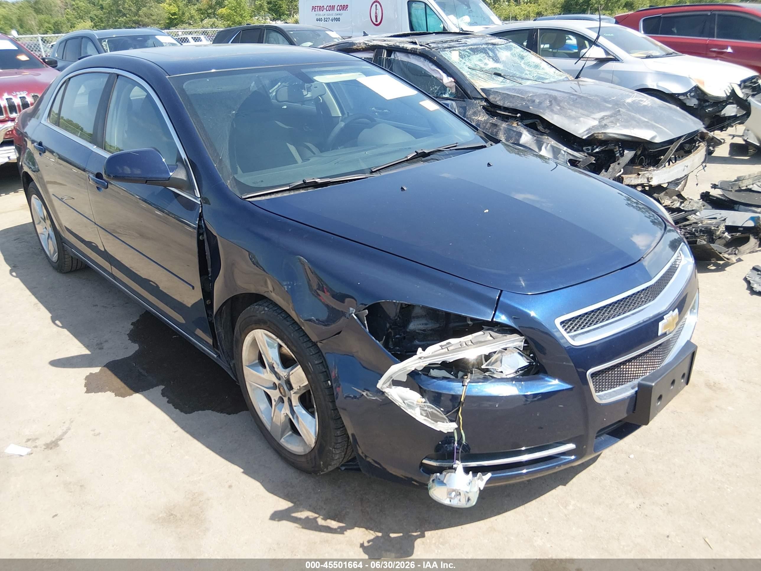 2010 Chevrolet Malibu Lt Navy vin: 1G1ZC5EB0AF292231