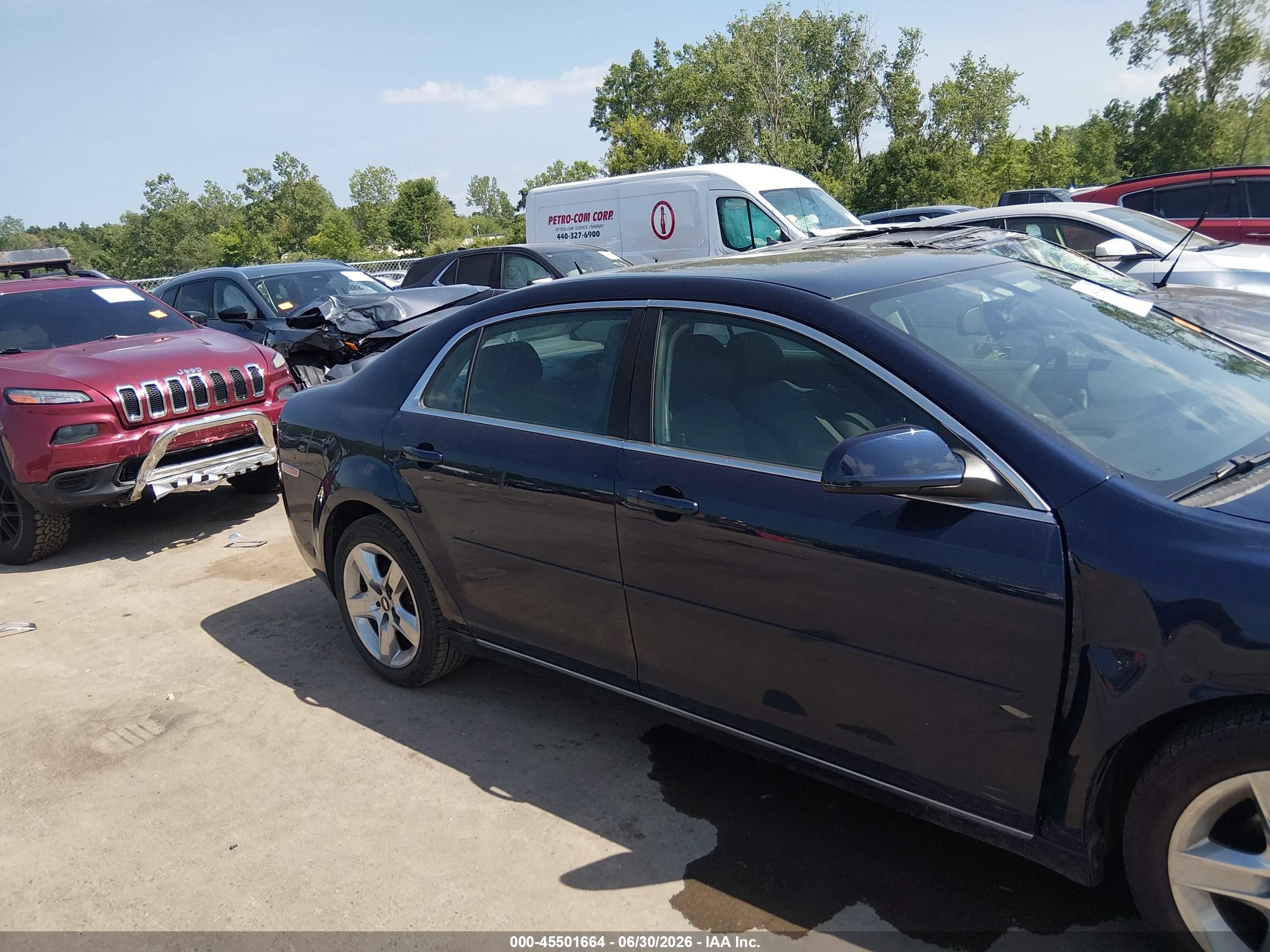 2010 Chevrolet Malibu Lt Navy vin: 1G1ZC5EB0AF292231