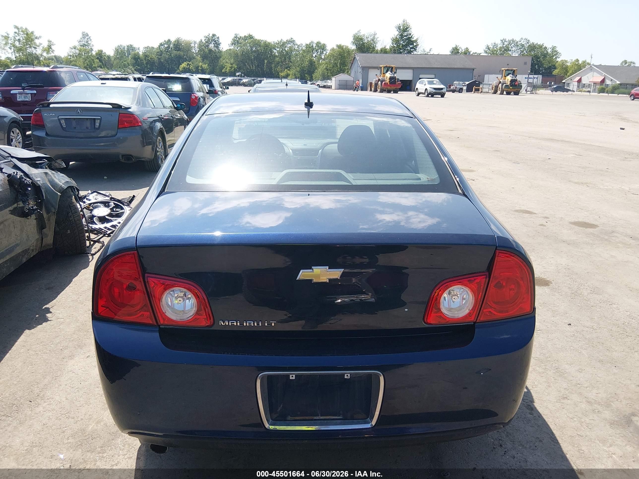 2010 Chevrolet Malibu Lt Navy vin: 1G1ZC5EB0AF292231