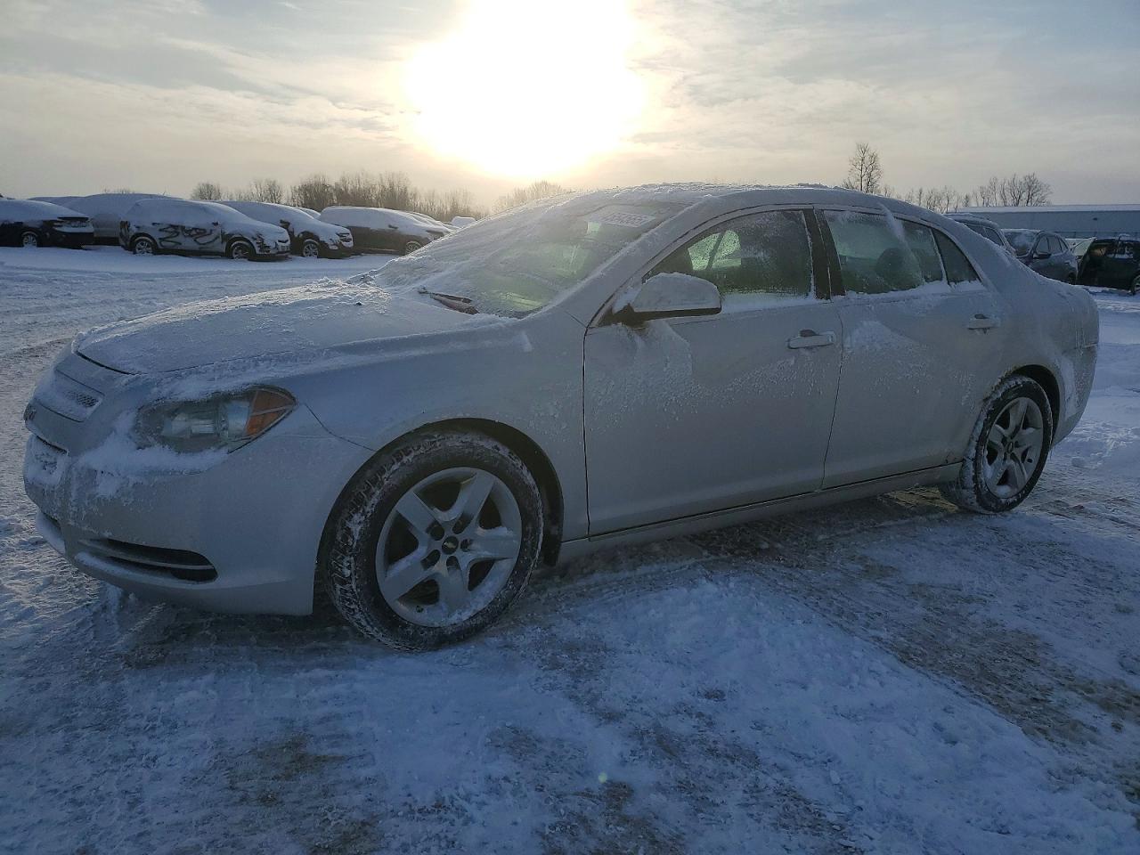 2010 Chevrolet Malibu 1lt Silver vin: 1G1ZC5EB0AF314650