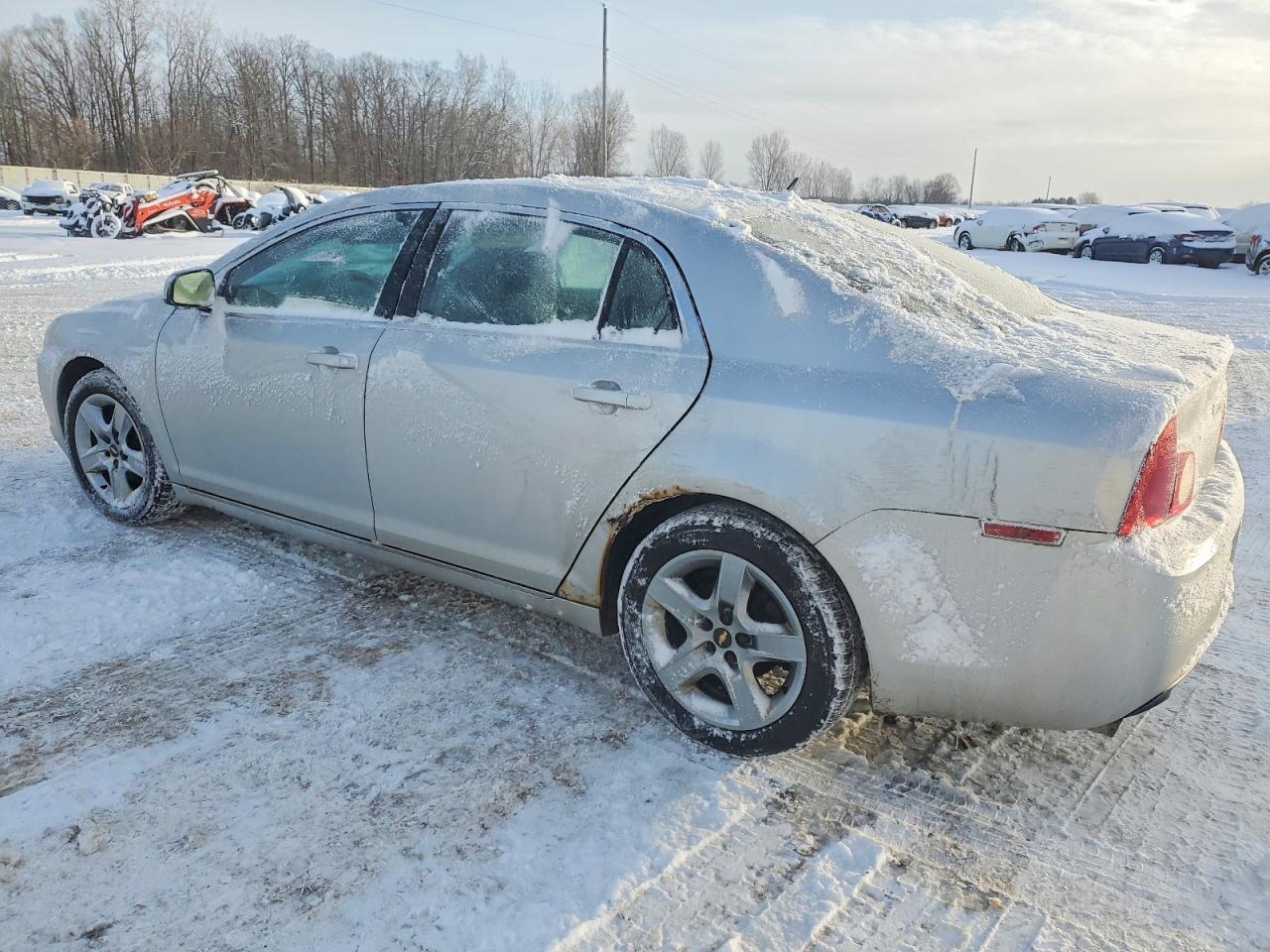 2010 Chevrolet Malibu 1lt Silver vin: 1G1ZC5EB0AF314650
