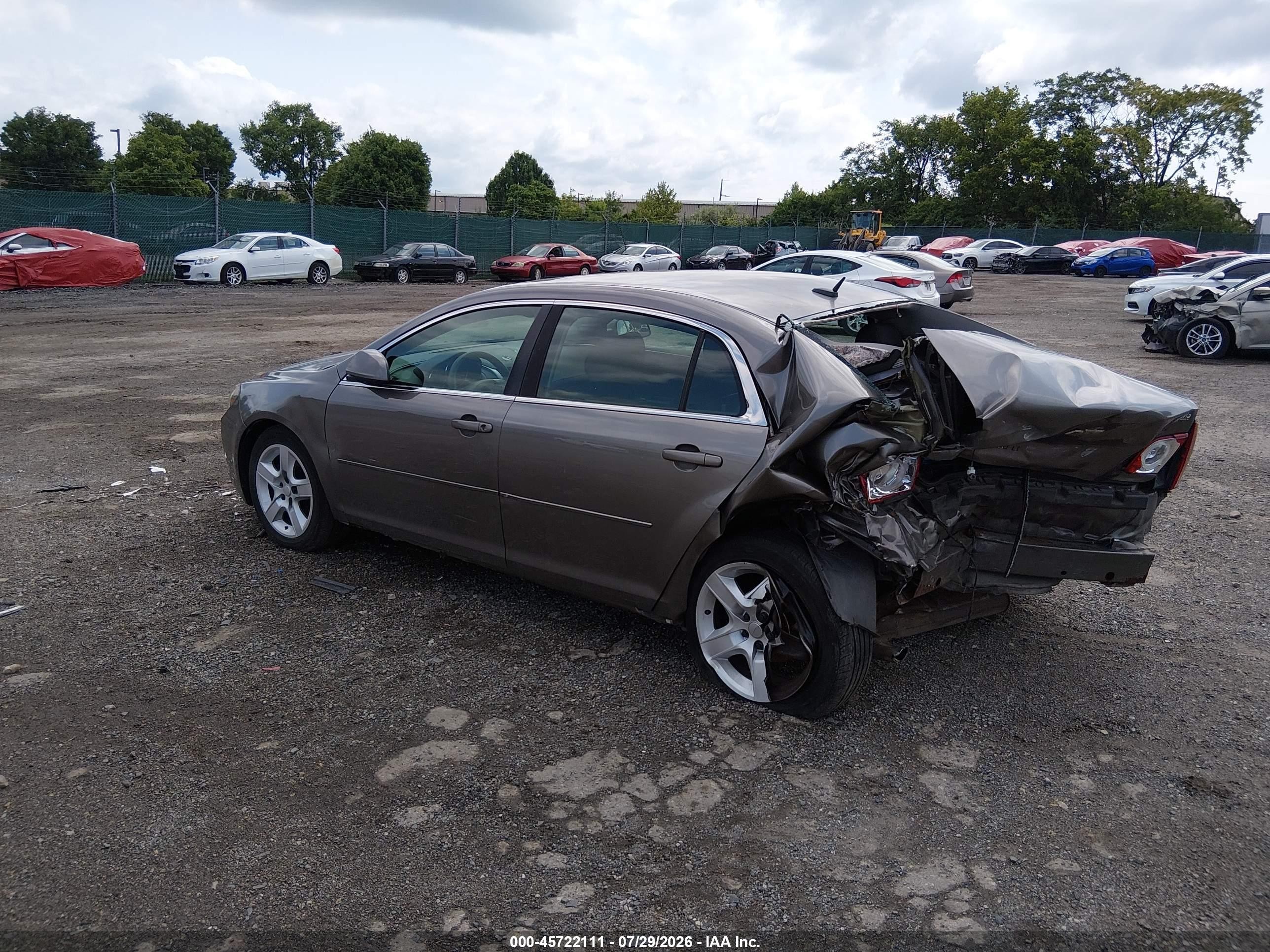 2010 Chevrolet Malibu Lt Champagne vin: 1G1ZC5EB1A4140972