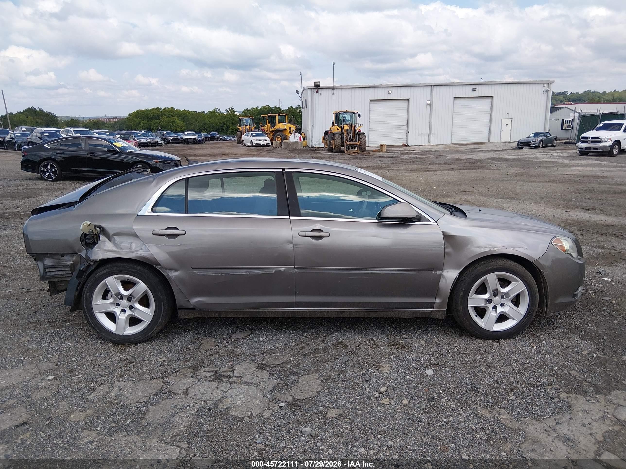 2010 Chevrolet Malibu Lt Champagne vin: 1G1ZC5EB1A4140972