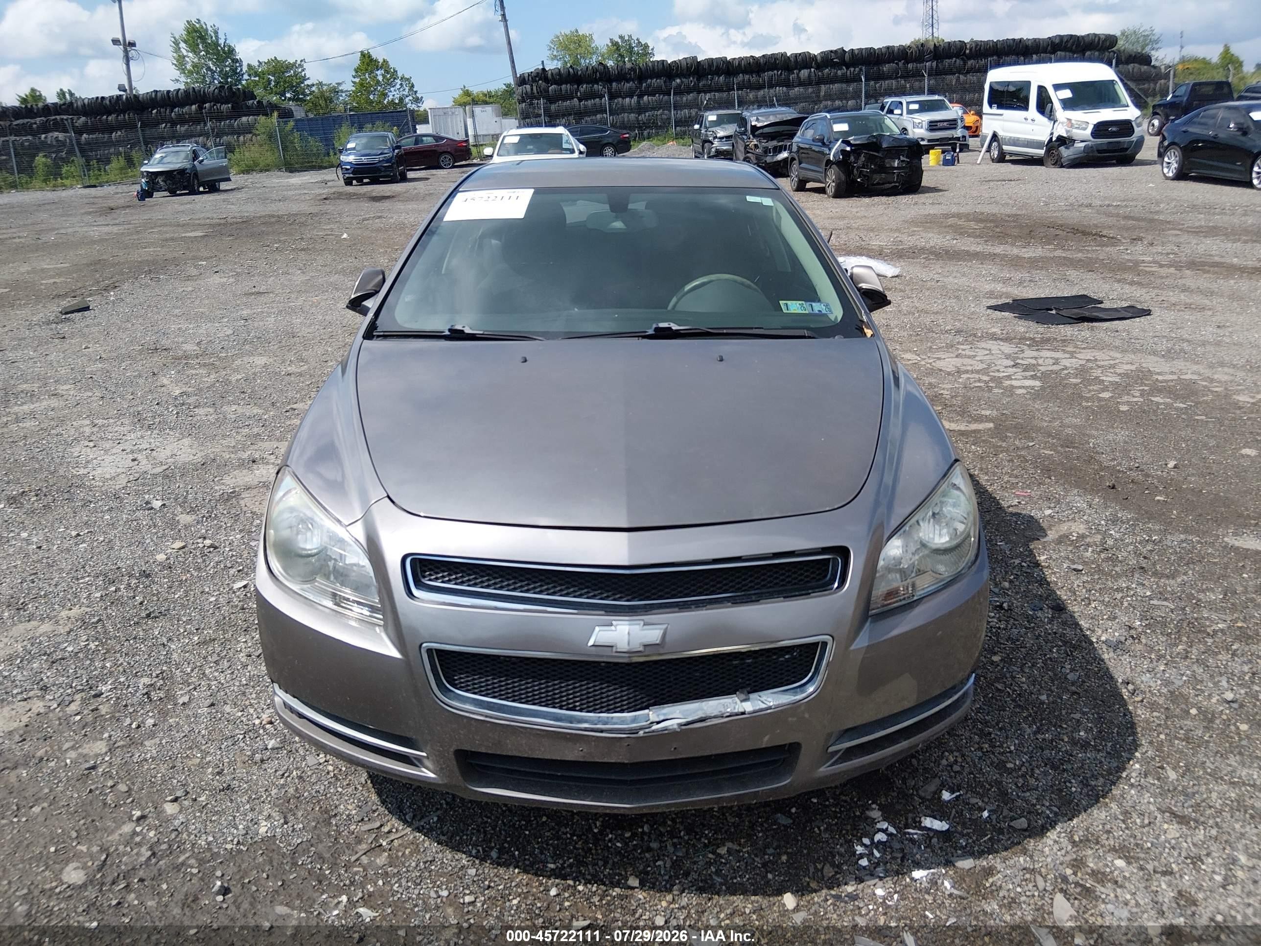 2010 Chevrolet Malibu Lt Champagne vin: 1G1ZC5EB1A4140972